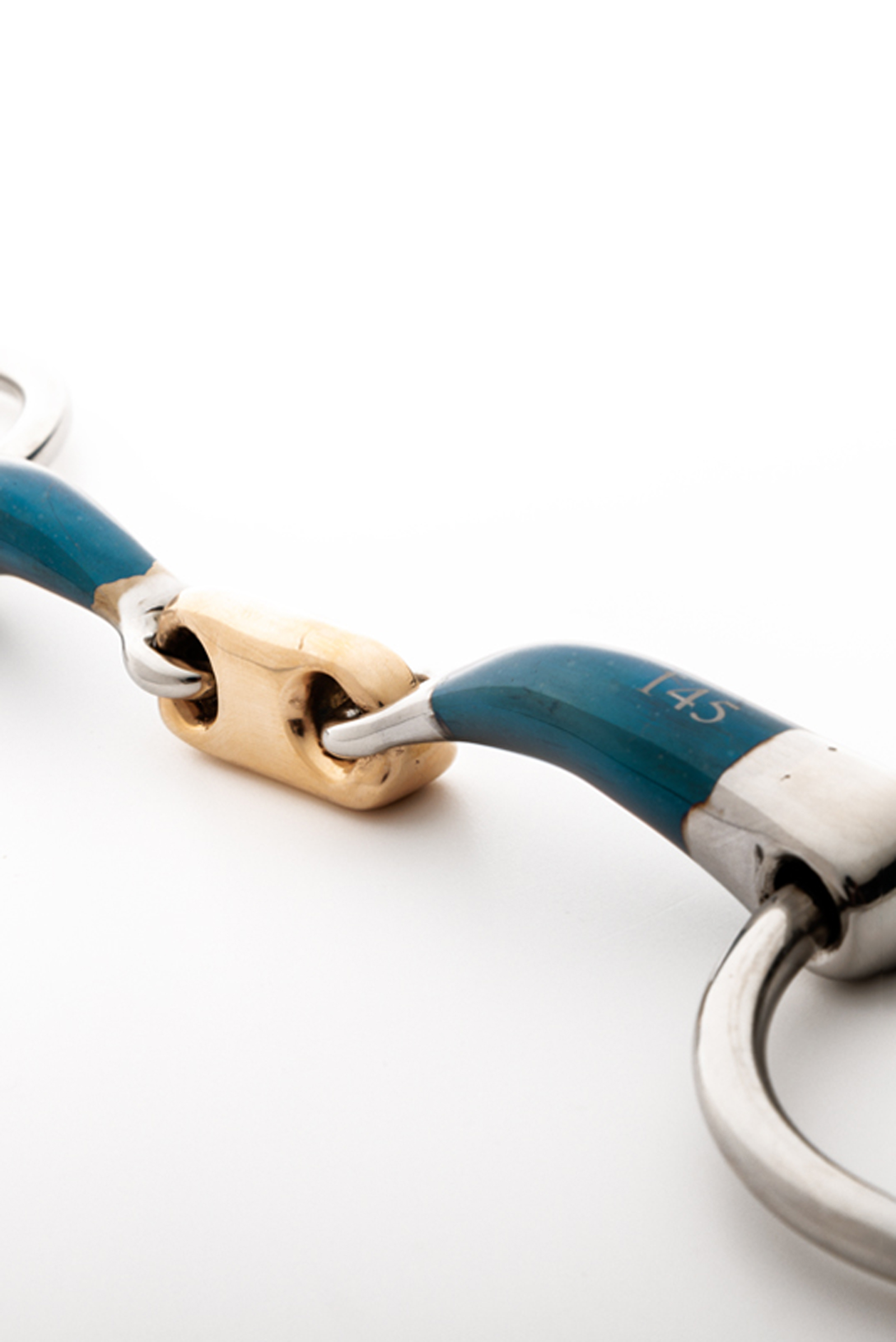 Kavalkade ergonomisch bradoonbit, dubbelgebroken, 12 mm