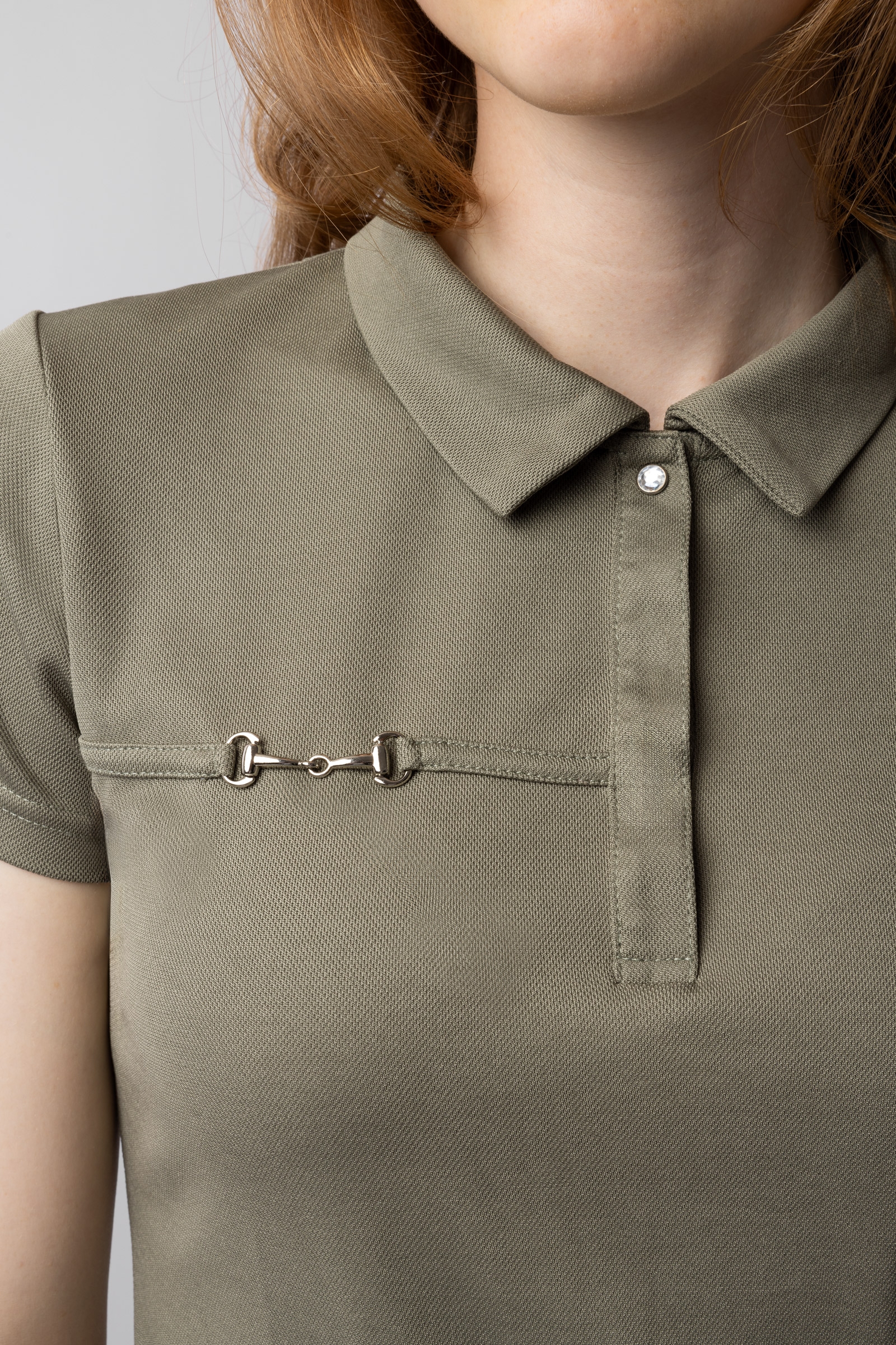 Horze Denise Functioneel Poloshirt, korte mouwen, dames