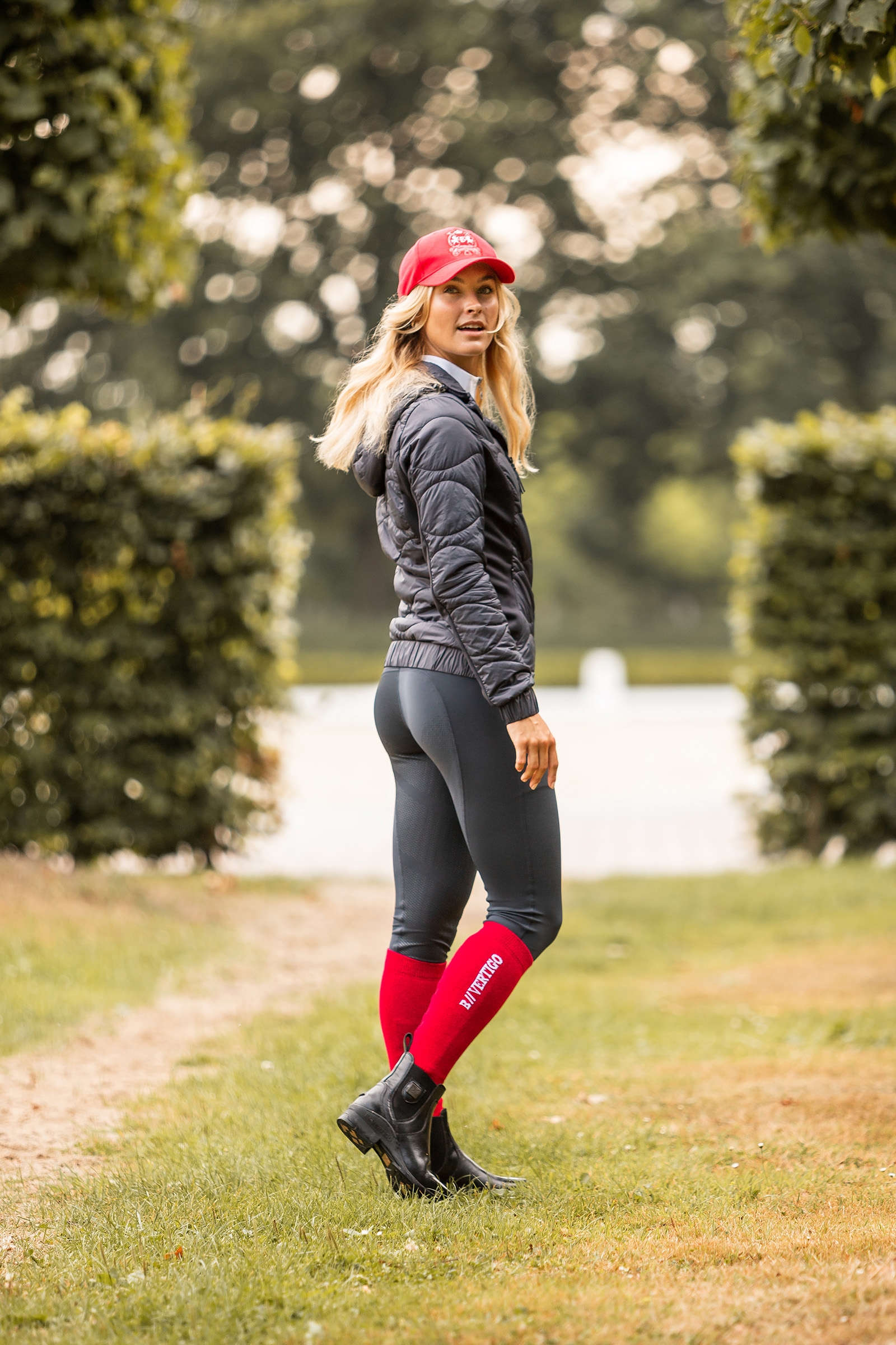 B Vertigo Beryl Wollen Bambo Paardrijkousen