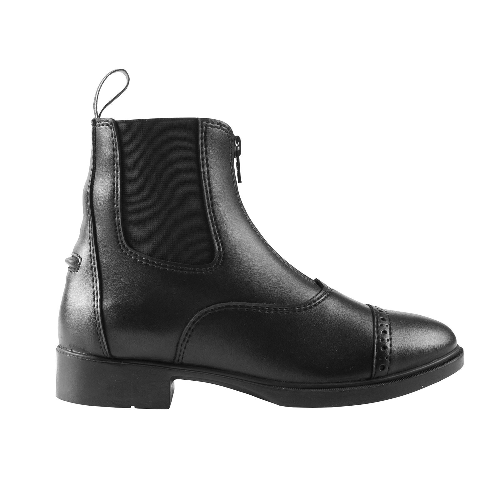 Black Horze Wexford jodhpurs met rits vooraan, kinderen