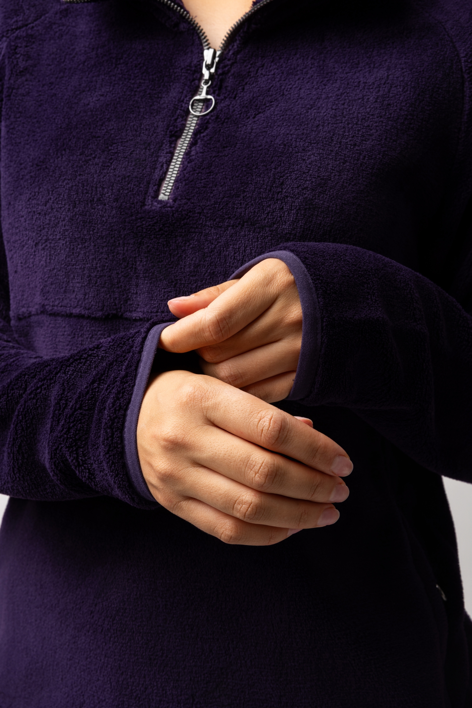 Horze Frieda Dames anorak fleece sweater