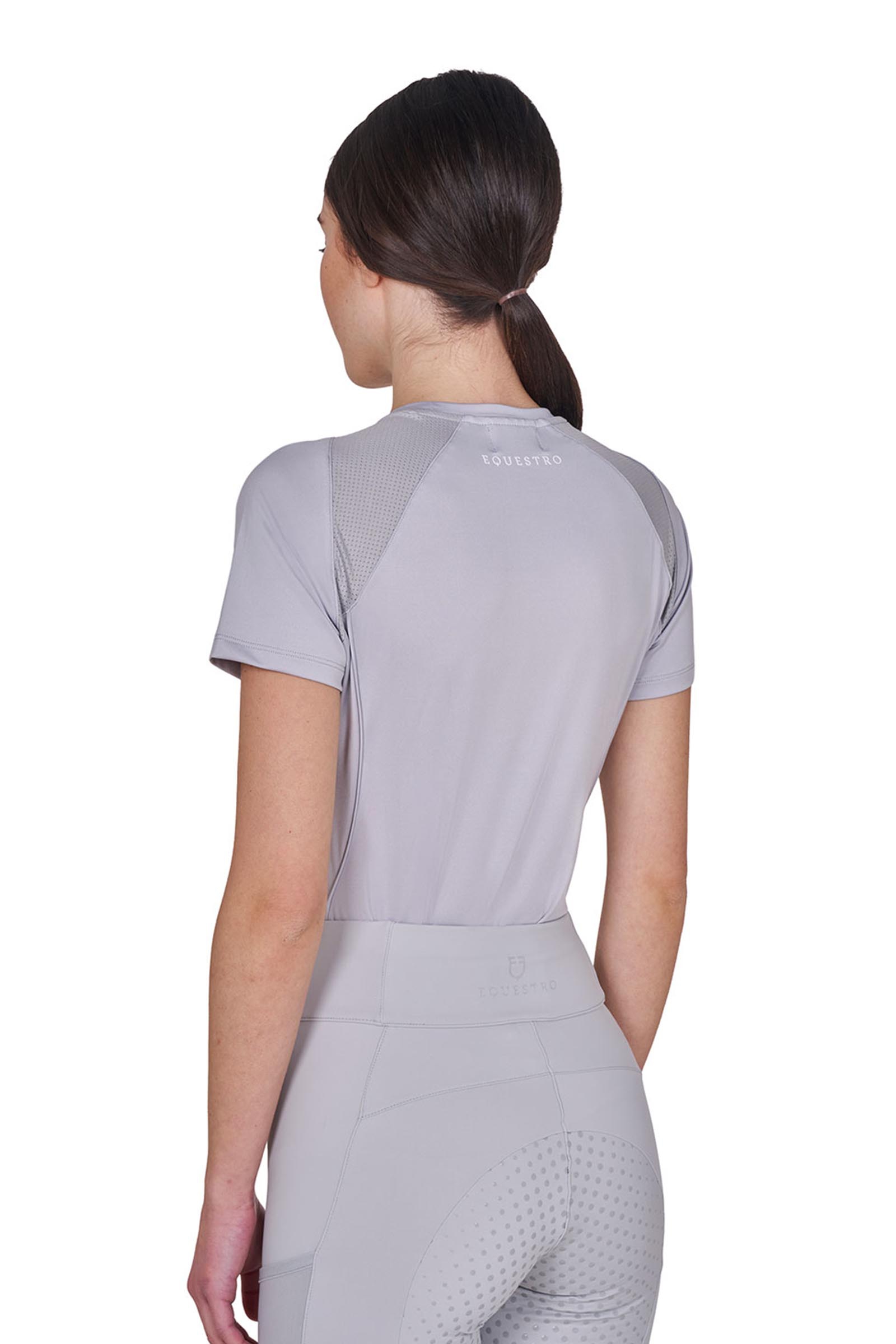 Equestro SS2026 Dames Slim technisch trainings T-shirt  