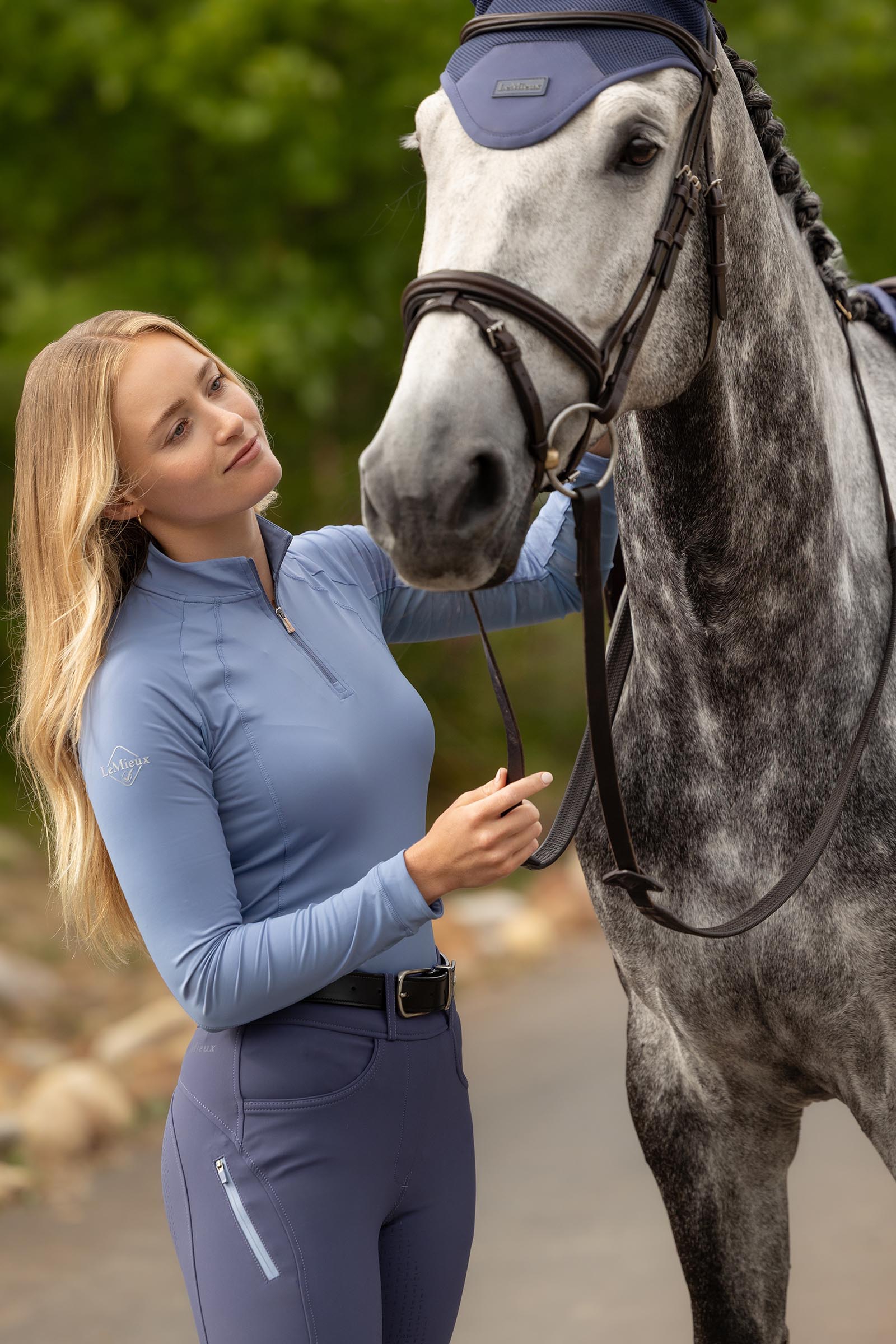 LeMieux Halle dames lichtgewicht UV-beschermende baselayer