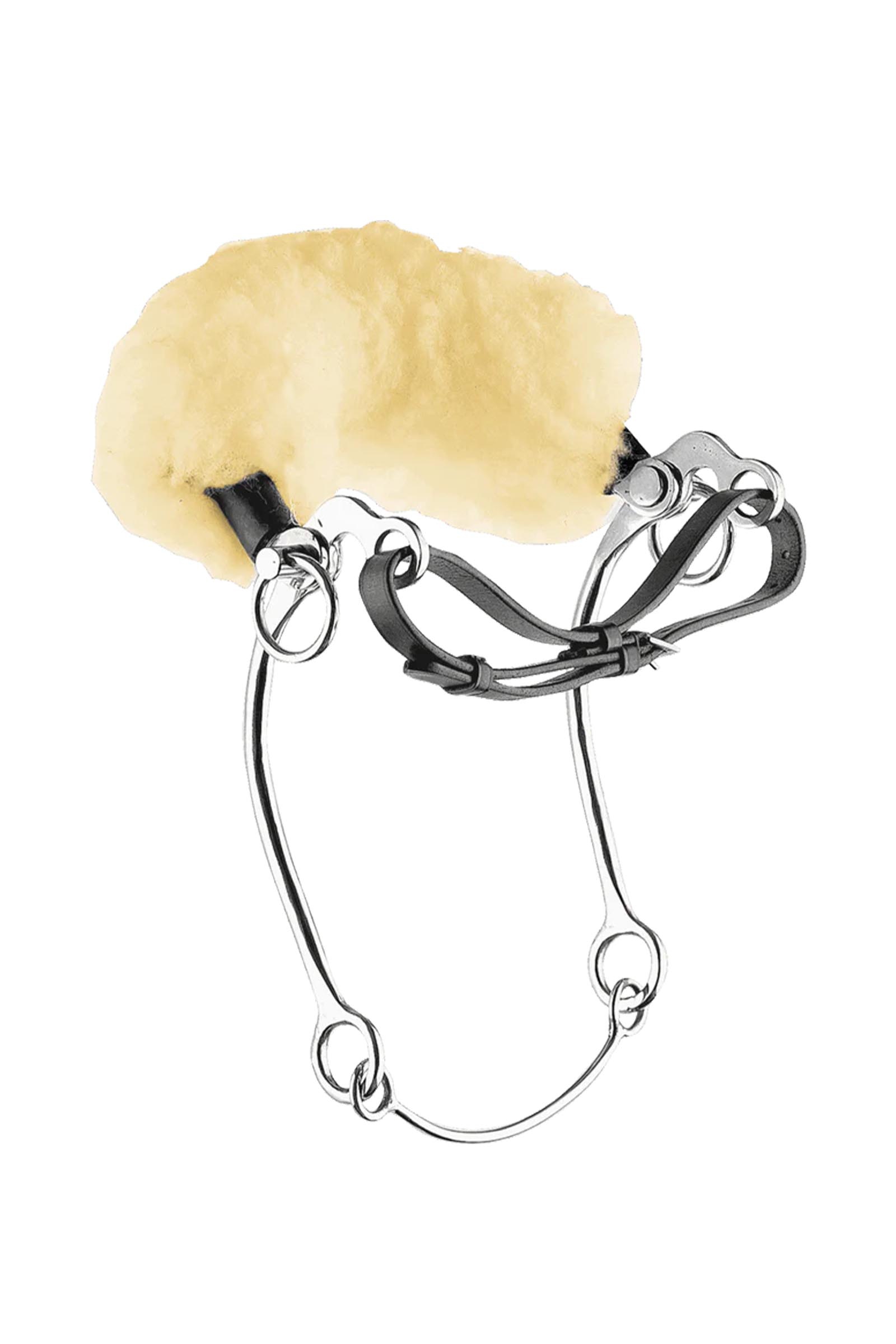 Sprenger kombi hackamore, med polstret n&aelig;seb&aring;nd  