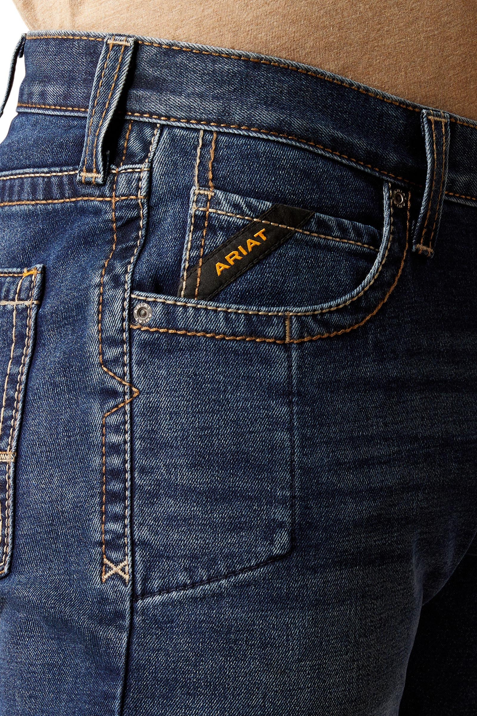 Ariat Rebar M5 Straight Acclimatize Heren jeans met rechte pijp