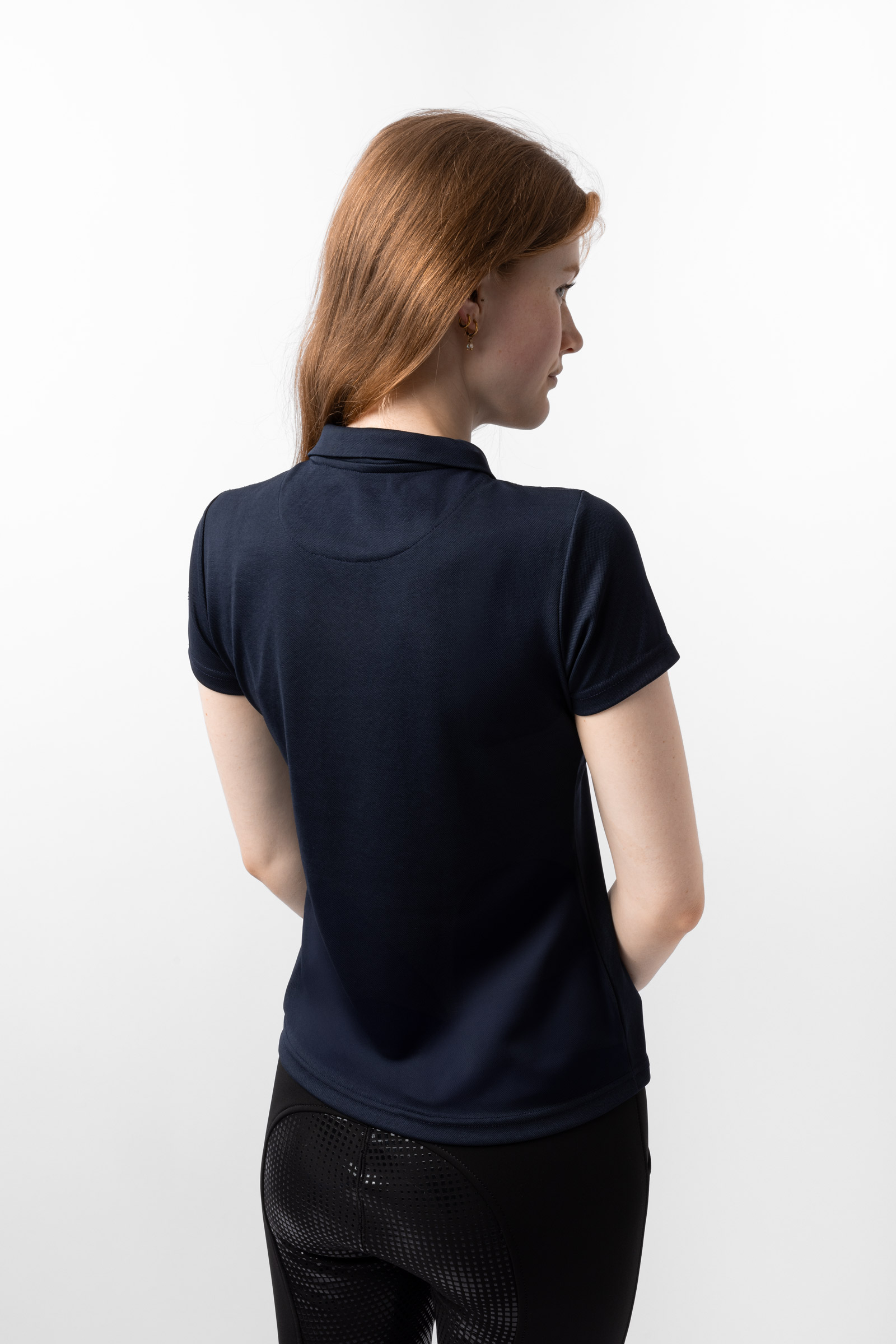 Horze Denise Functioneel Poloshirt, korte mouwen, dames