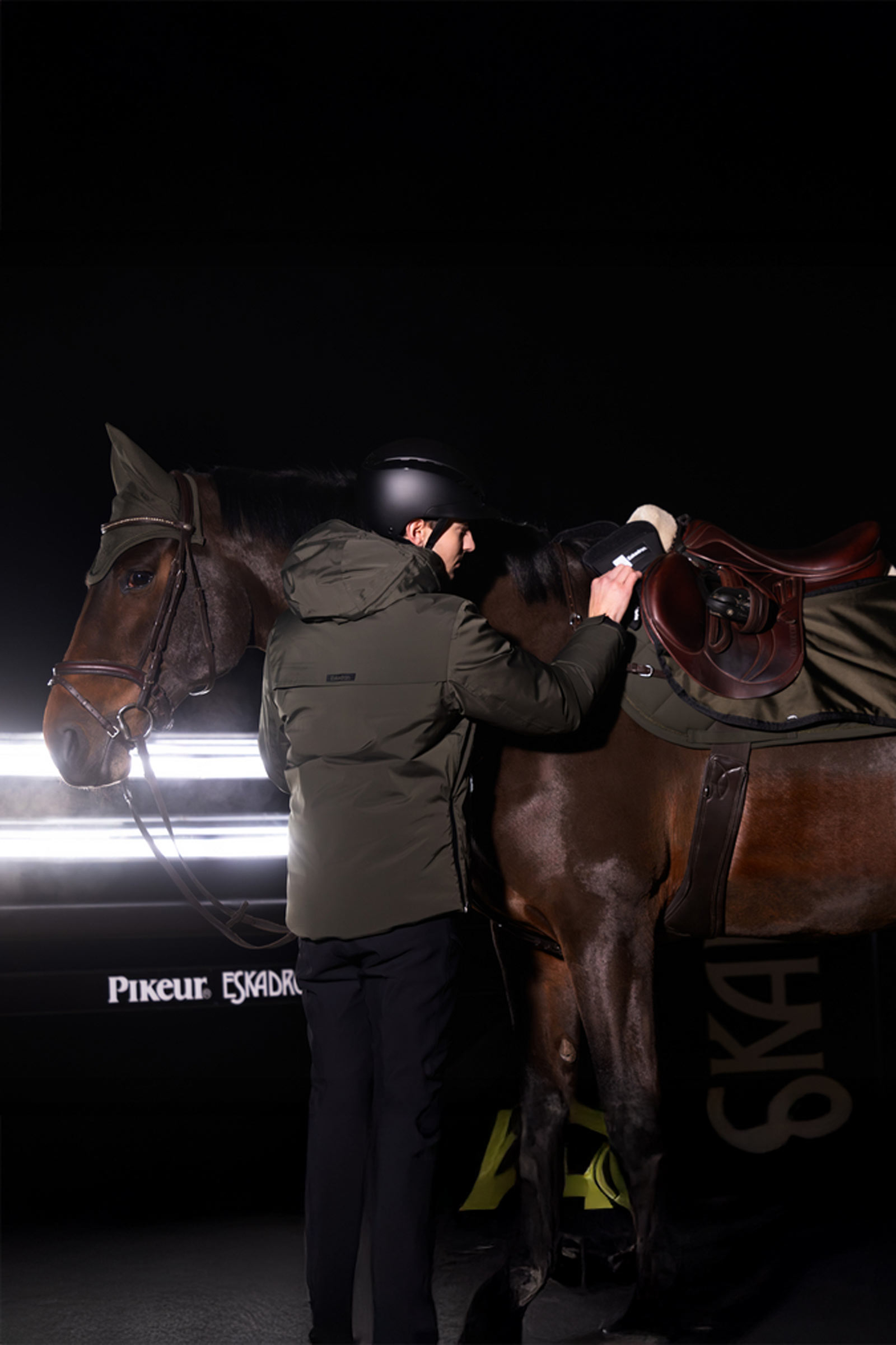 Eskadron Dynamics AW25 katoenen uitrijdeken, 50 g