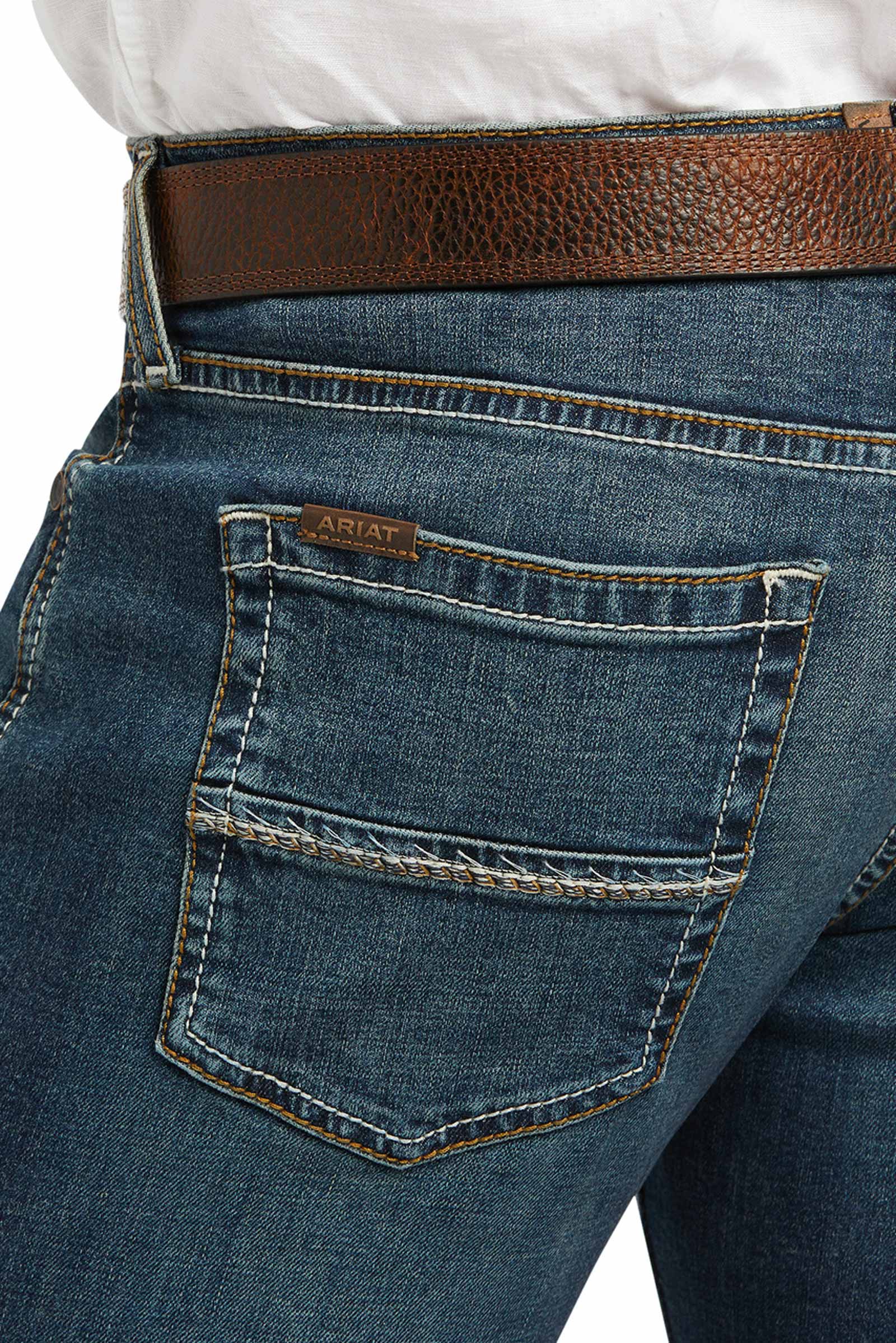 Ariat M8 Modern Tekstretch Sebastian Heren jeans met smalle pijp