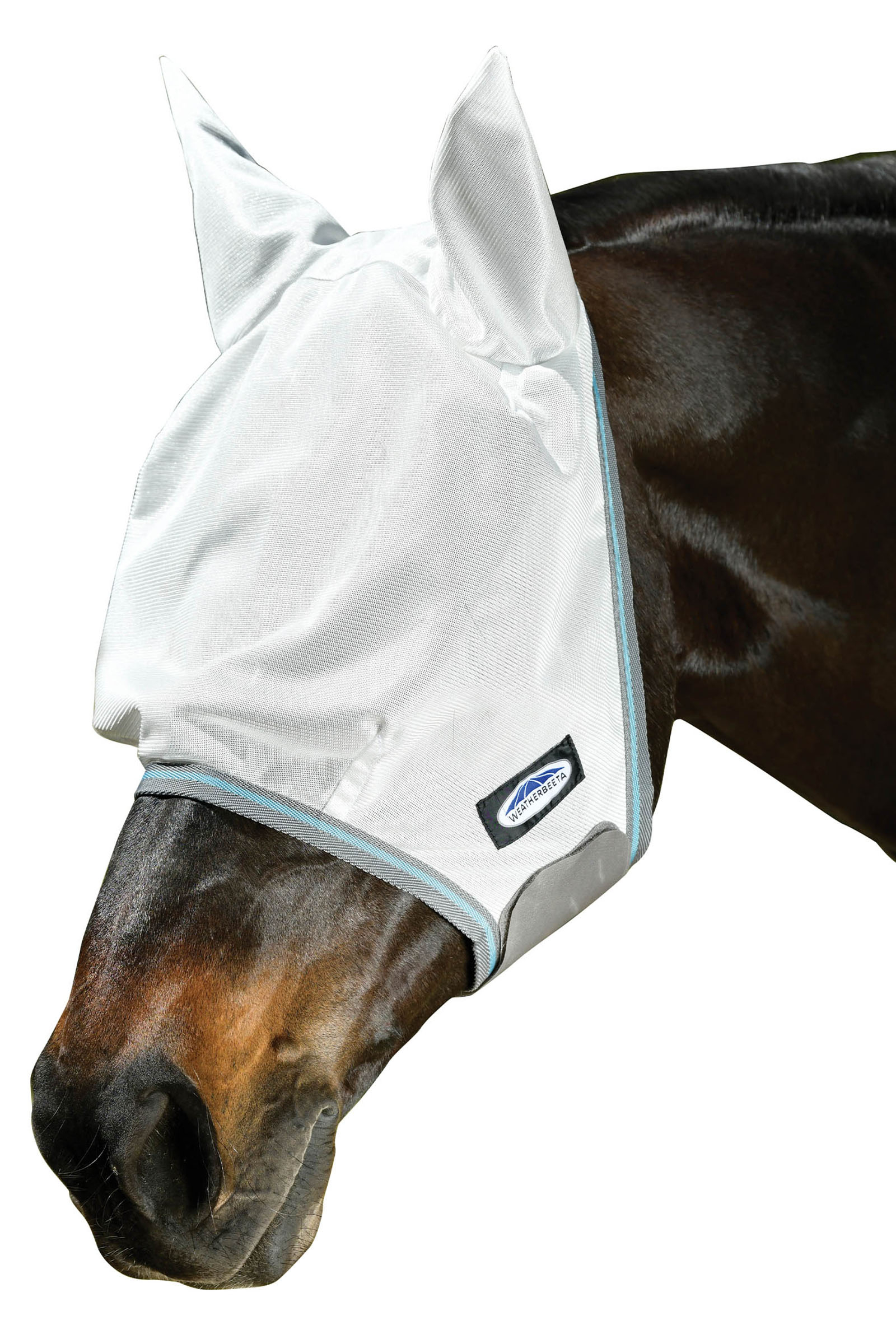 White/Grey/Bright Blue Weatherbeeta Comfitec Essential meshmasker