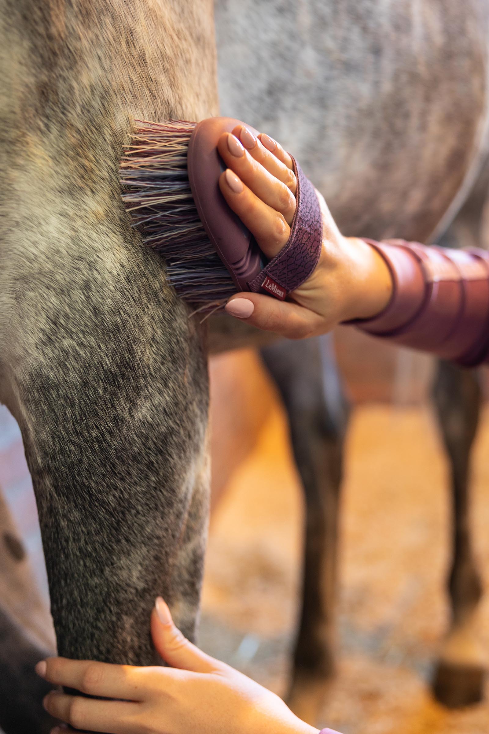 LeMieux Flexi Flicky borstel