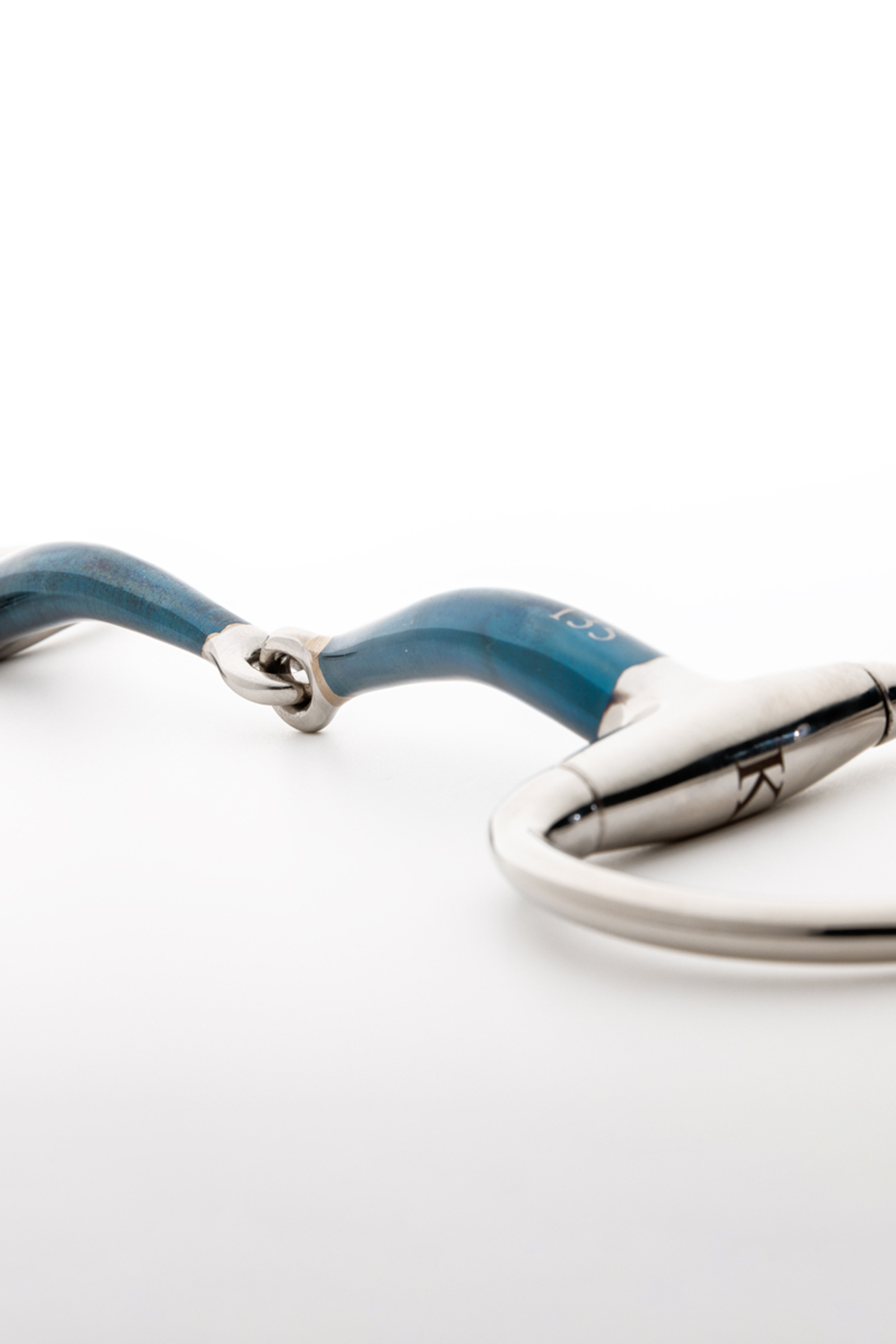 Kavalkade Ergonomisch Eggbutt Snaffel Bit Enkelgebroken, 14 mm