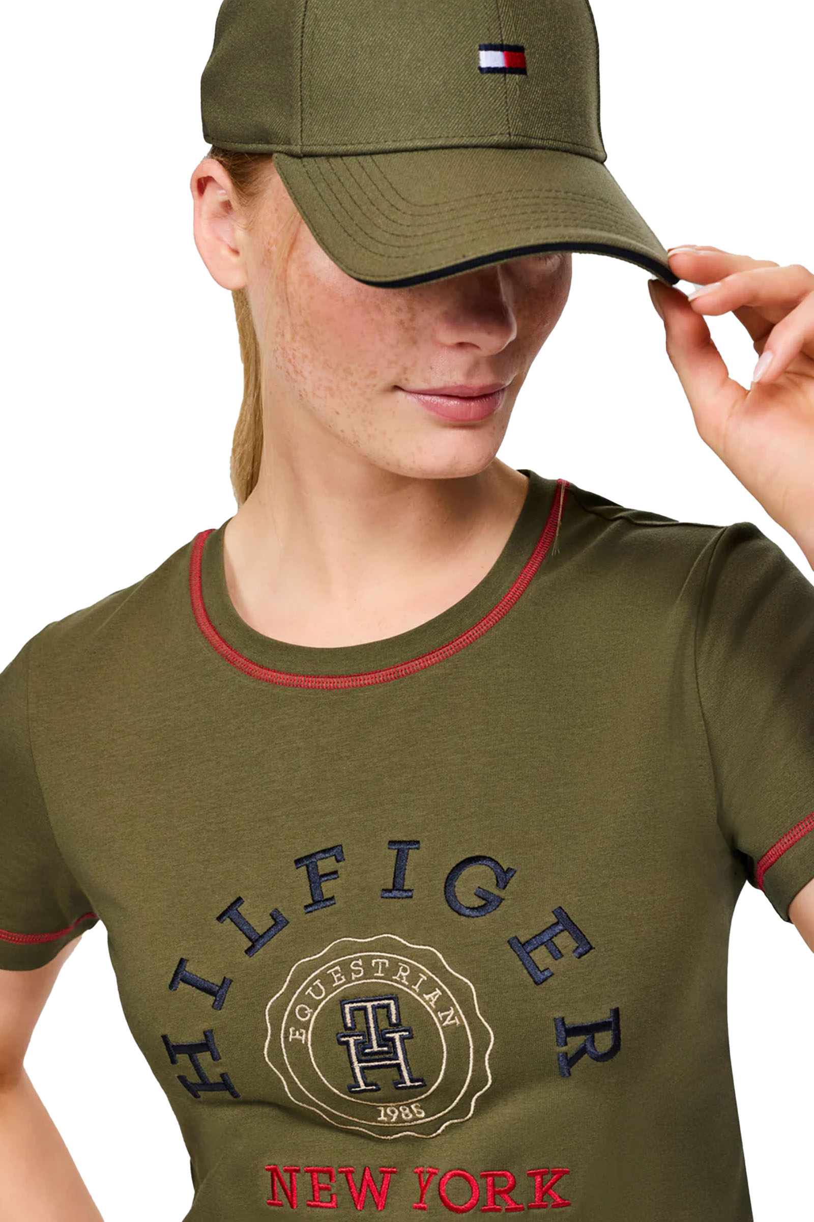 Tommy Hilfiger Equestrian Newport grafisch T-shirt