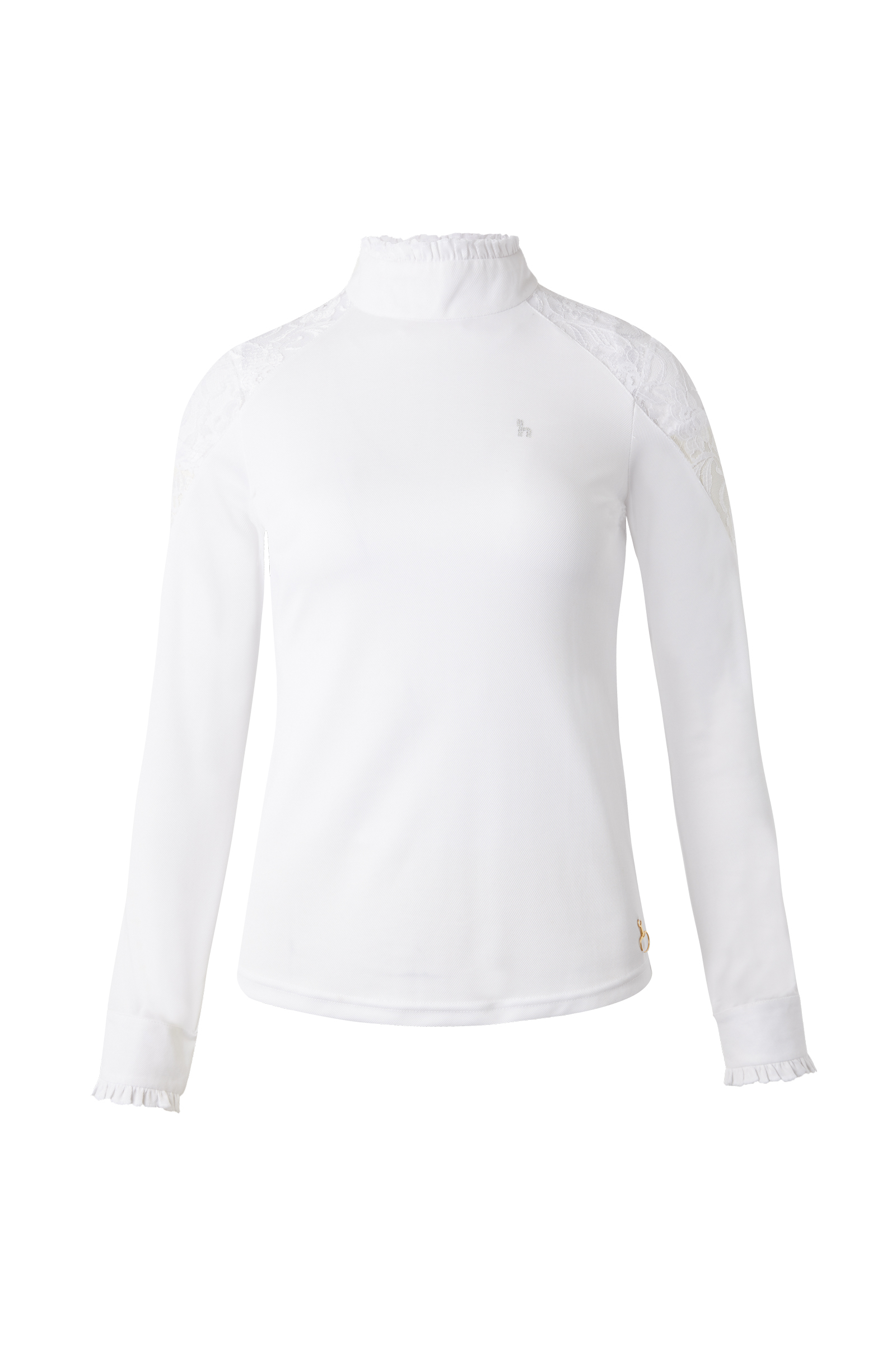WH/AB Horze Sylvie Longsleeve Veter Wedstrijdshirt, dames