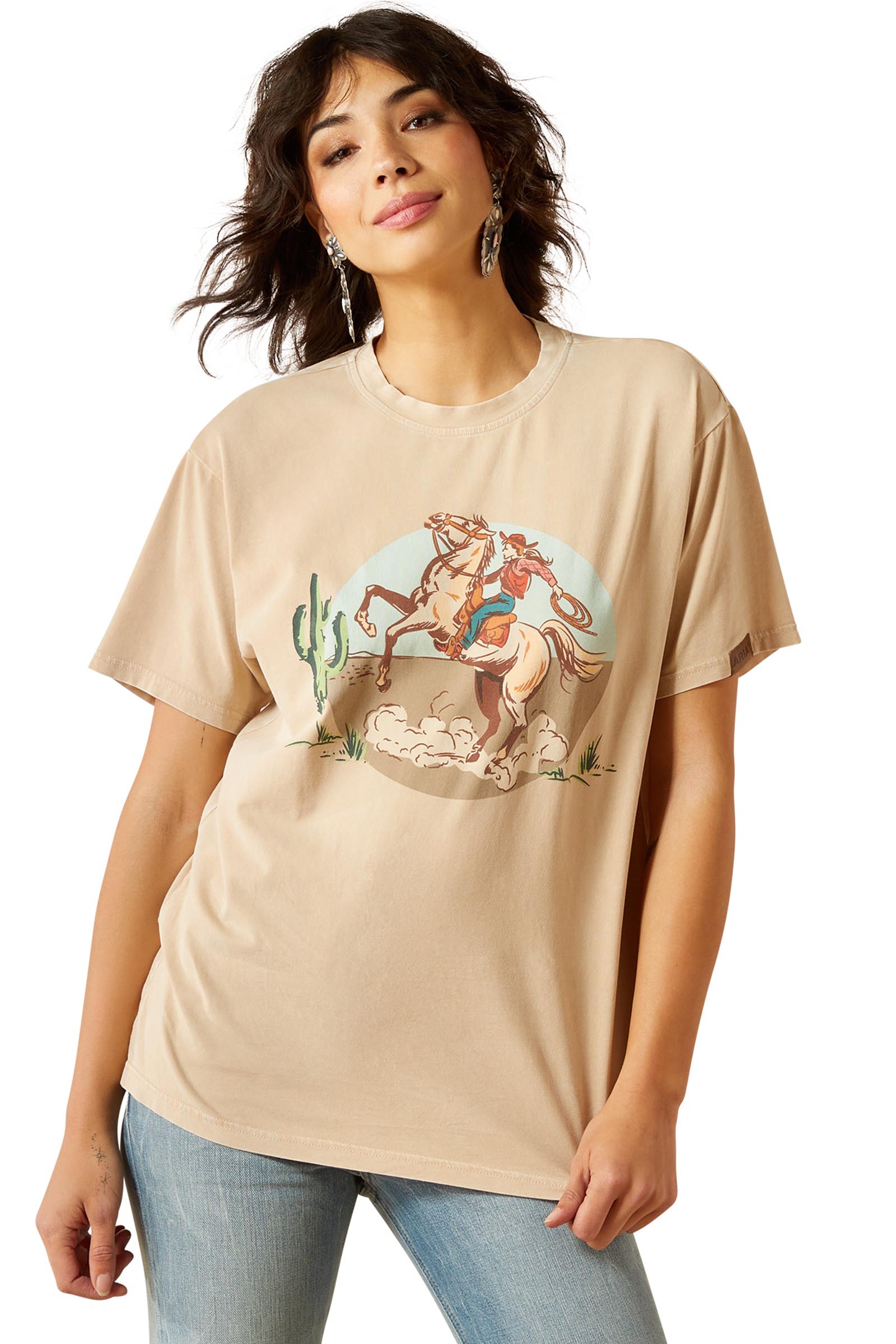Ariat Ride On dames t-shirt