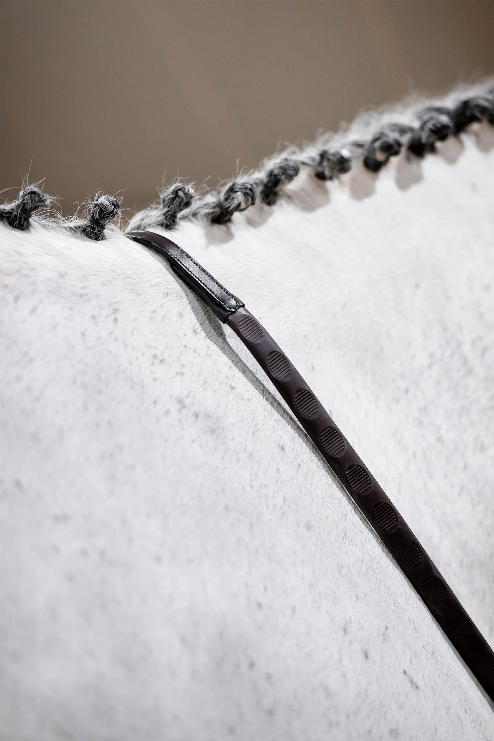 Horseware rubber teugels met duimgrip