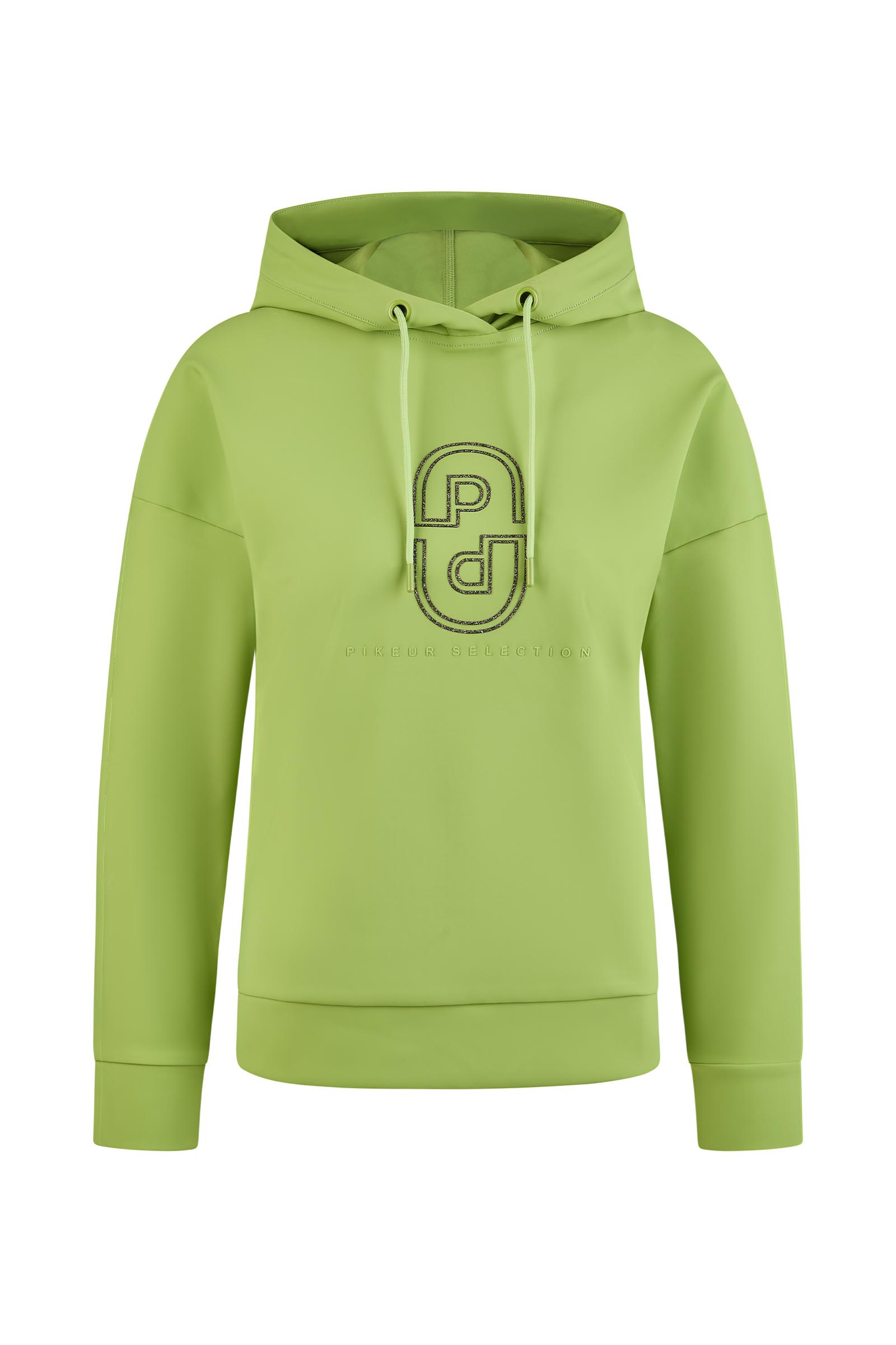Leaf Green Pikeur dames hoodie sweater