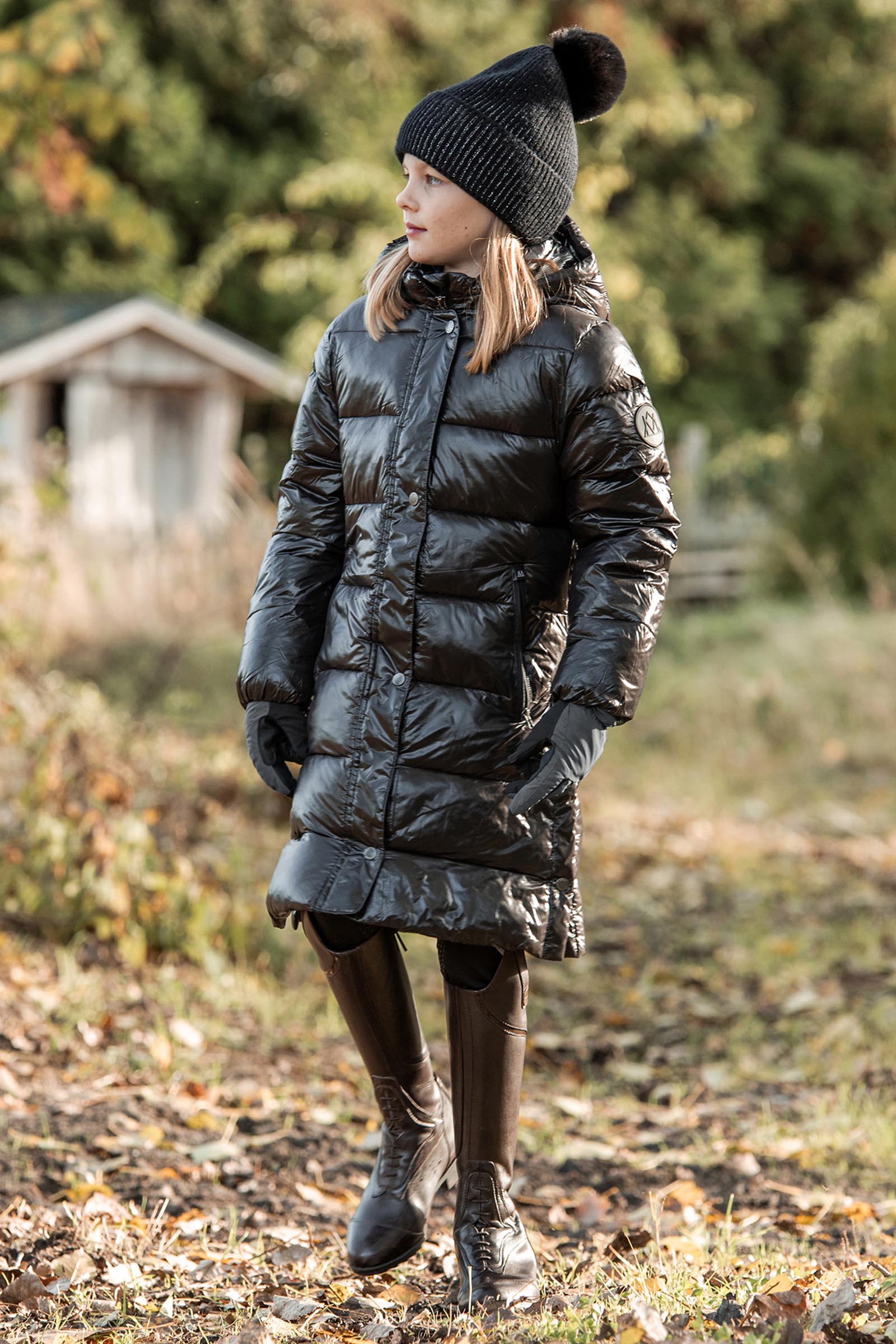 Mountain Horse Irma kinder lange gewatteerde jas