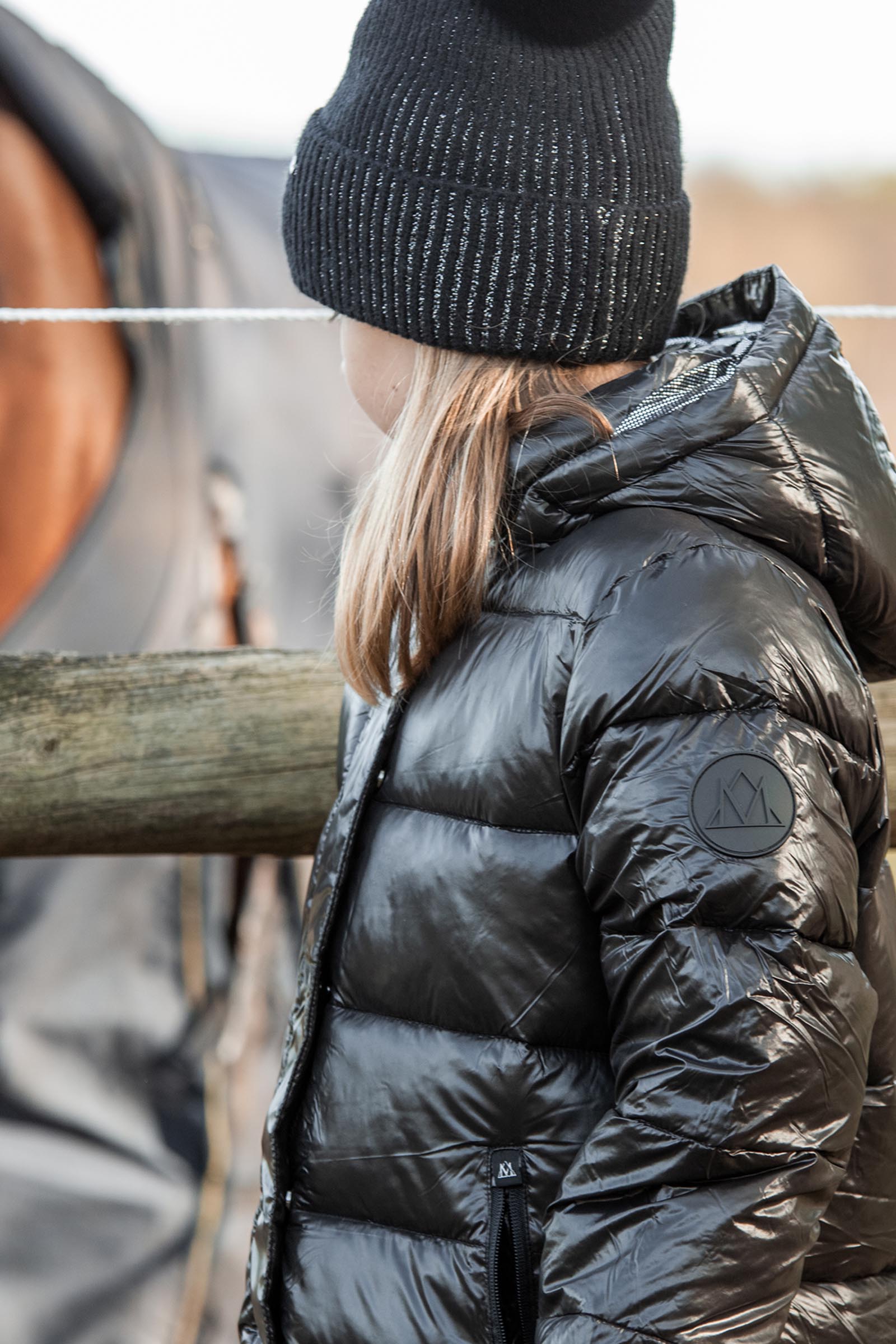 Mountain Horse Irma kinder lange gewatteerde jas