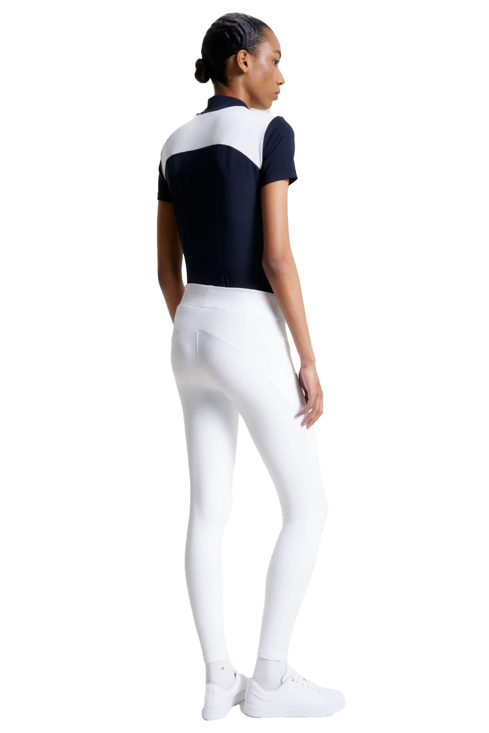 Th Optic White Tommy Hilfiger Equestrian Elmira All-Year Leggings met Volledige Grip