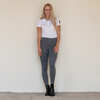 Horze Vanessa Naadloze Denim-Look Siliconen Full Seat Tights, dames