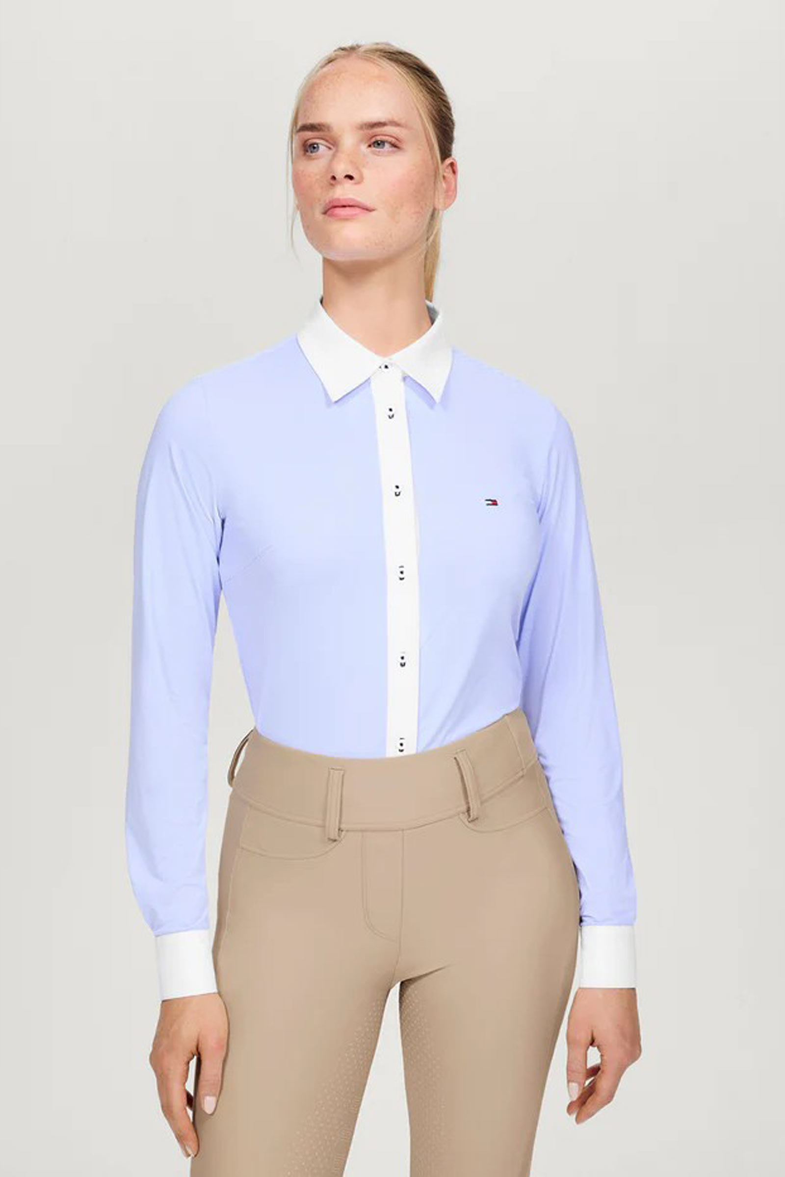 Tommy Hilfiger Essex dames stretch oxford overhemd