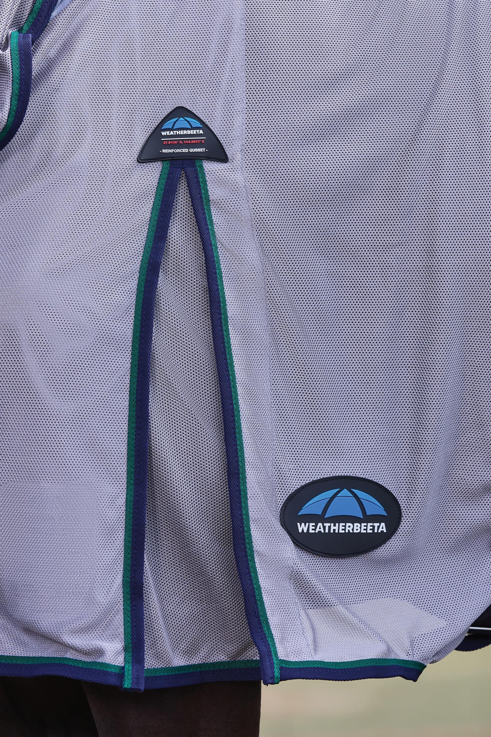 Weatherbeeta ComFiTec Zephyr Vliegendeken combo met vaste hals, 0 g  