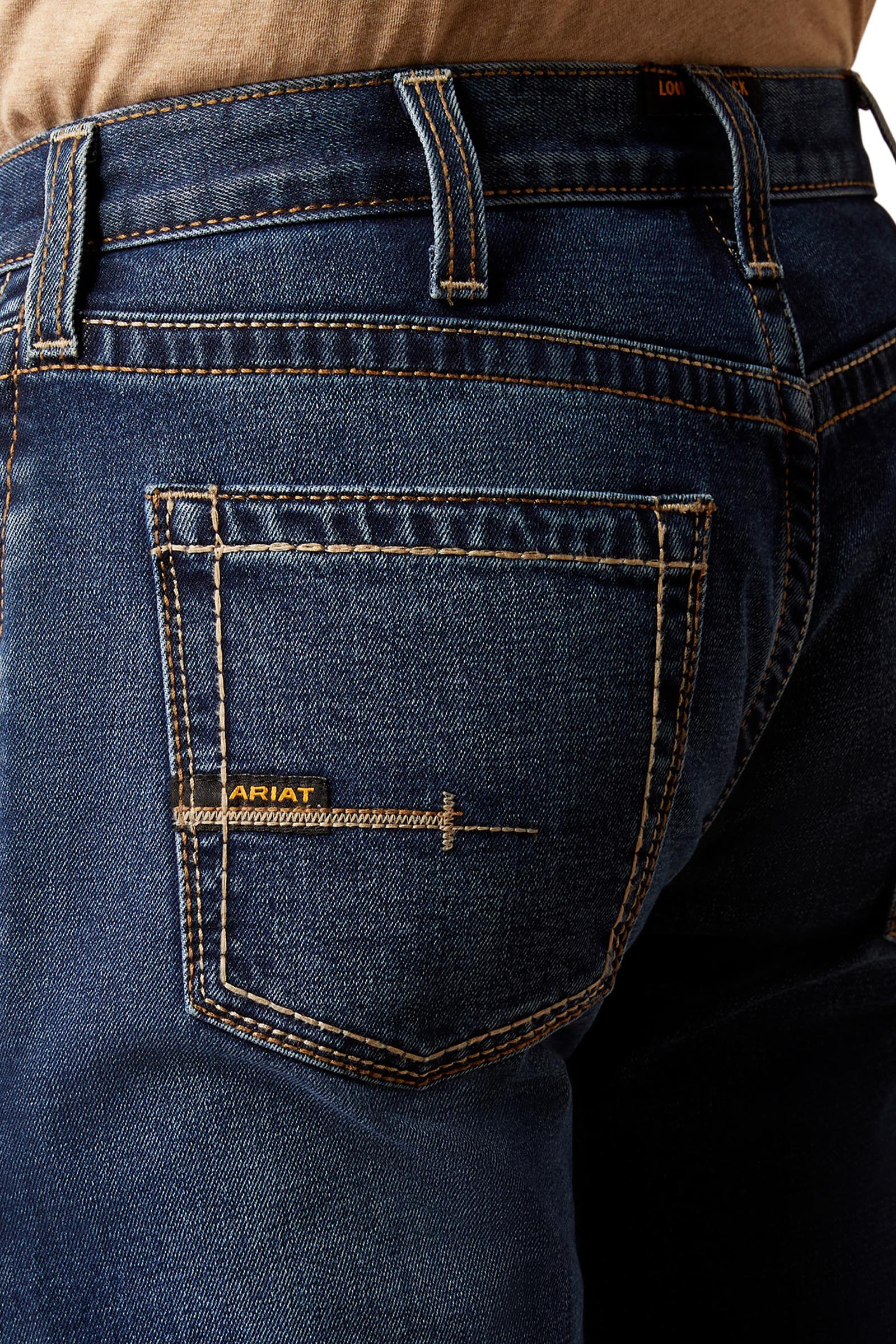 Ariat Rebar M5 Straight Acclimatize Heren jeans met rechte pijp