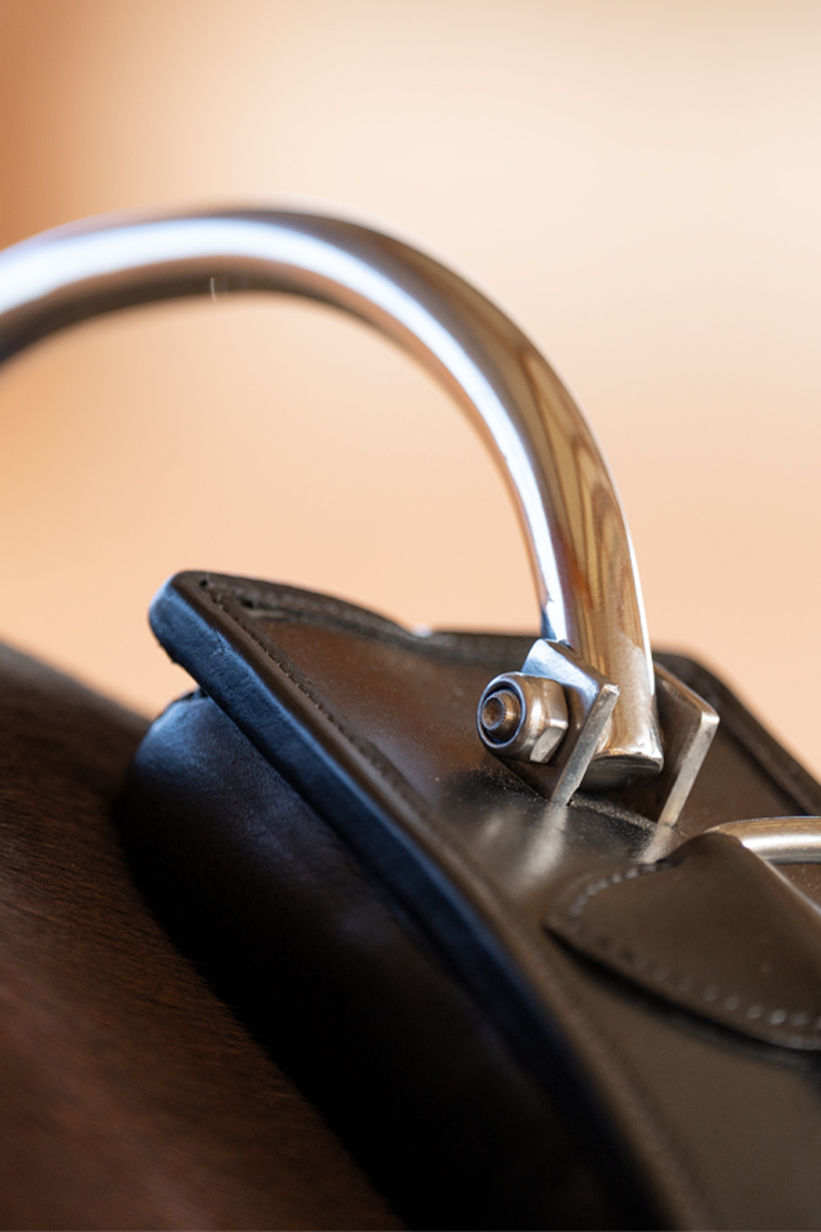 Kavalkade Lederen longeergordel met frame