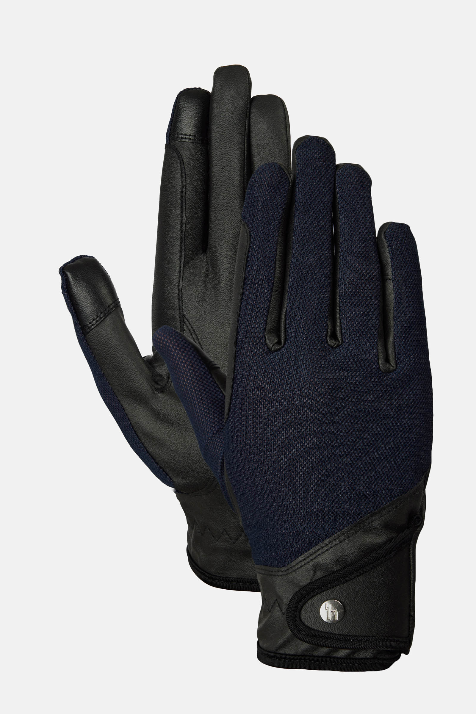 Dark Navy Horze Ally mesh rijhandschoenen