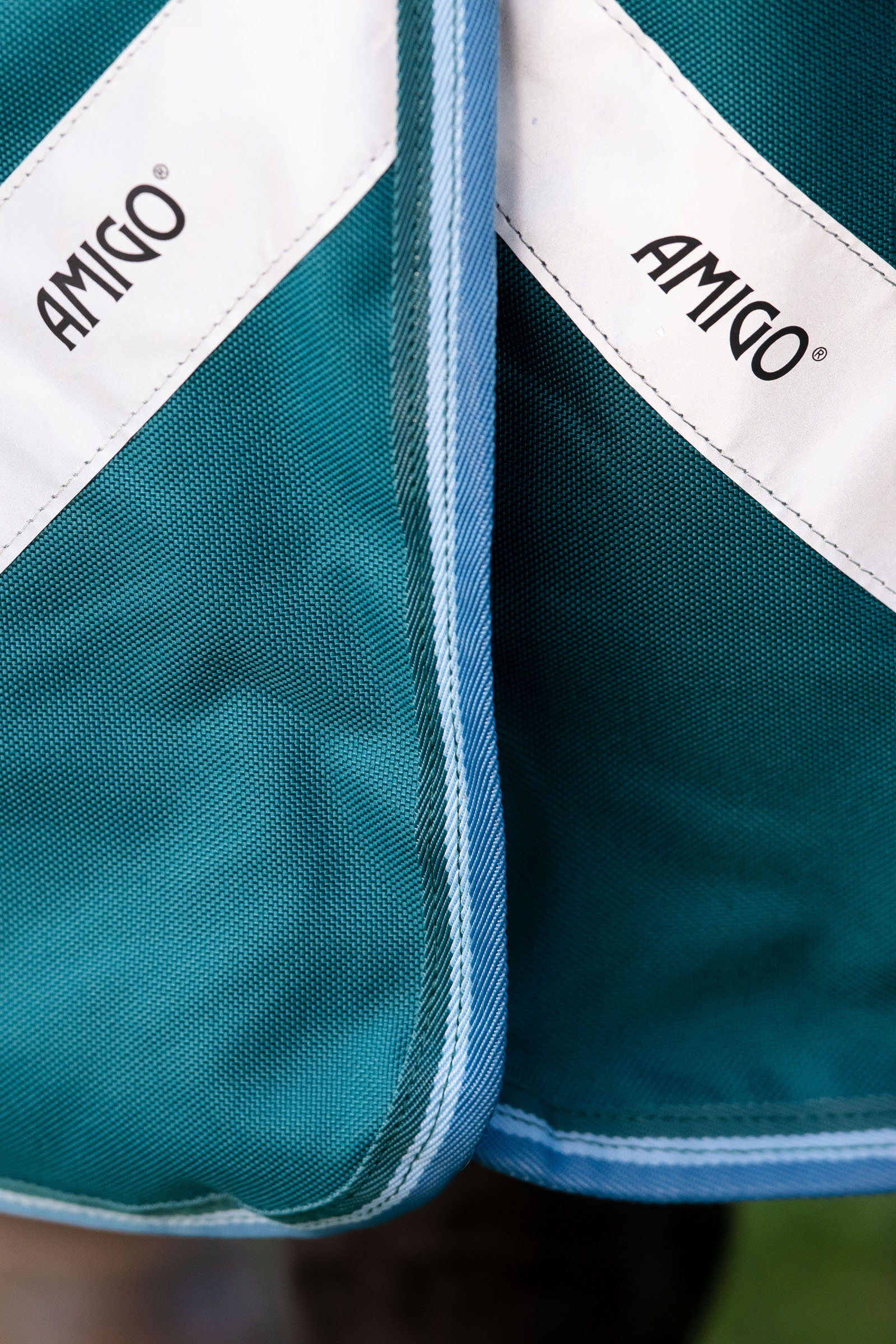 Horseware Amigo Bravo 12 Plus outdoordeken met afneembare hals, 400g