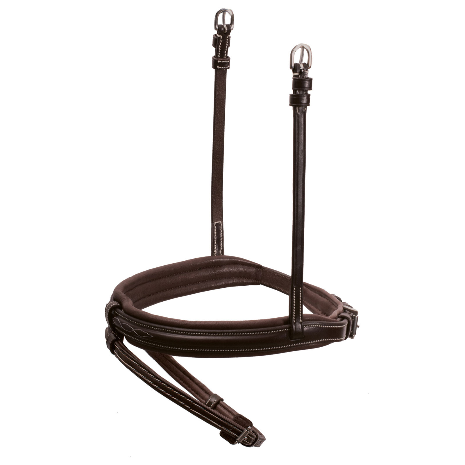 Dark Brown/Cream/SIlver Schockemöhle Sports Tokyo F Select Neusriem