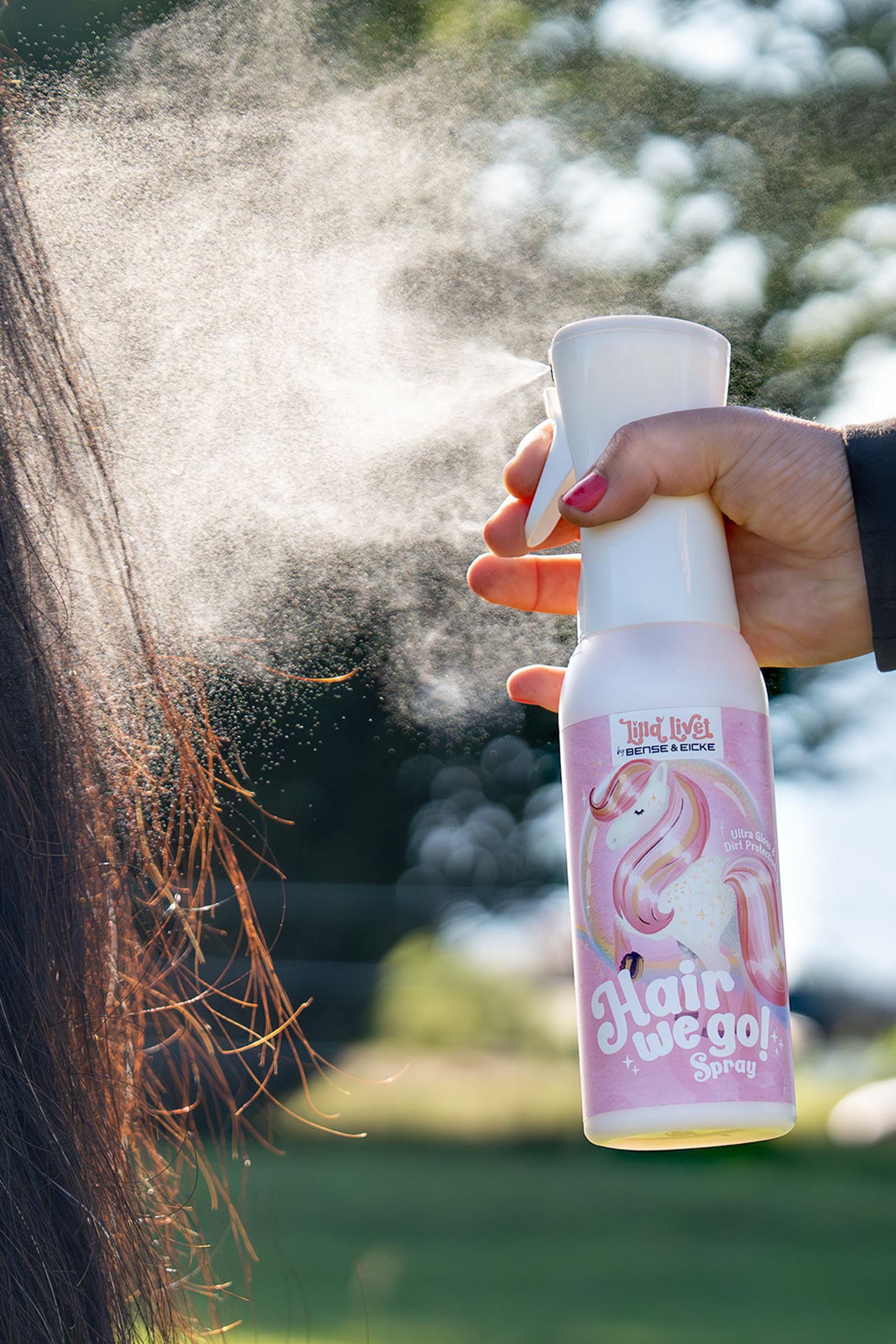 Bense & Eicke Lilla Livet Hair we go! vacht- en manenspray, 500 ml