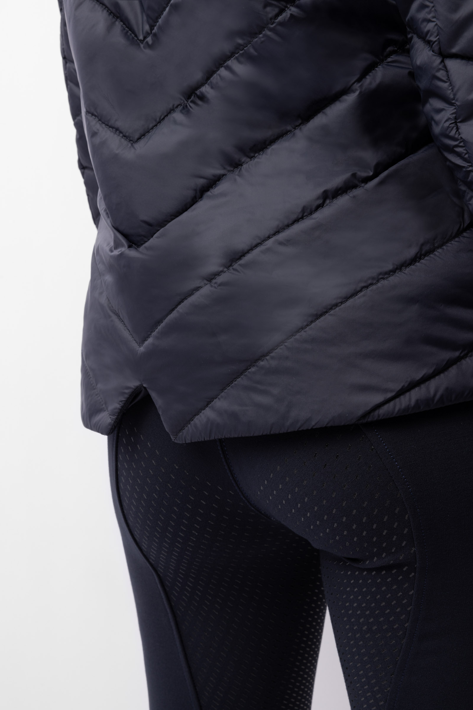 Horze Aurora Gewatteerde Parka met afneembare rok, dames