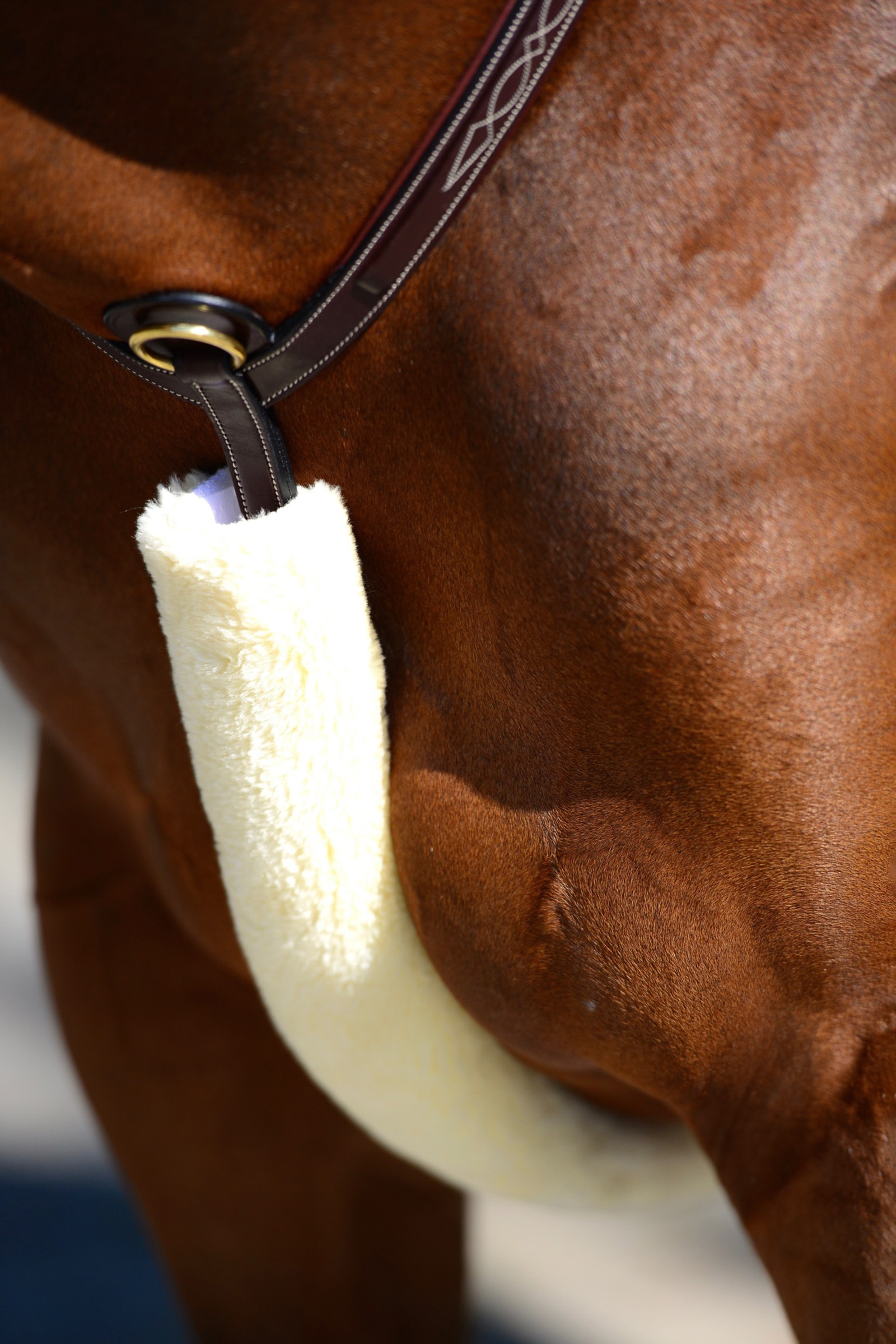 Natural Kentucky Horsewear Lamsvel Borststuk Hoes