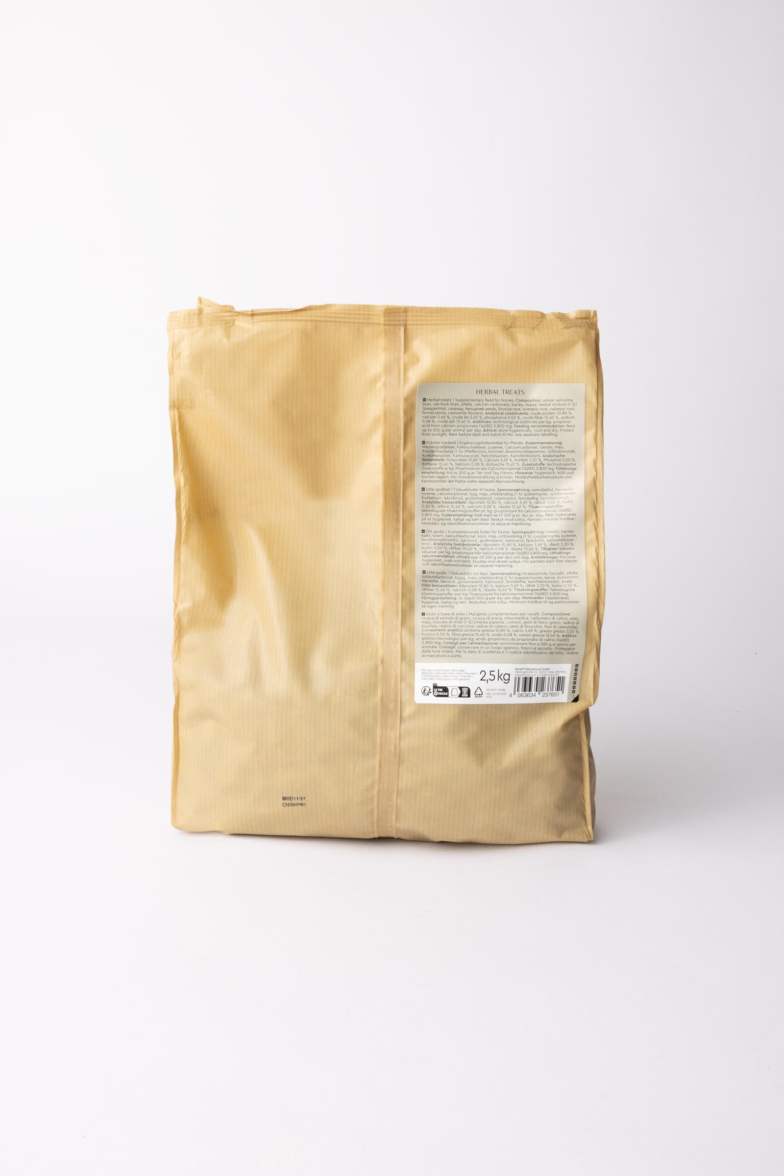 Horze Biscuits Herbs, paardensnoepjes, 2,5 kilo