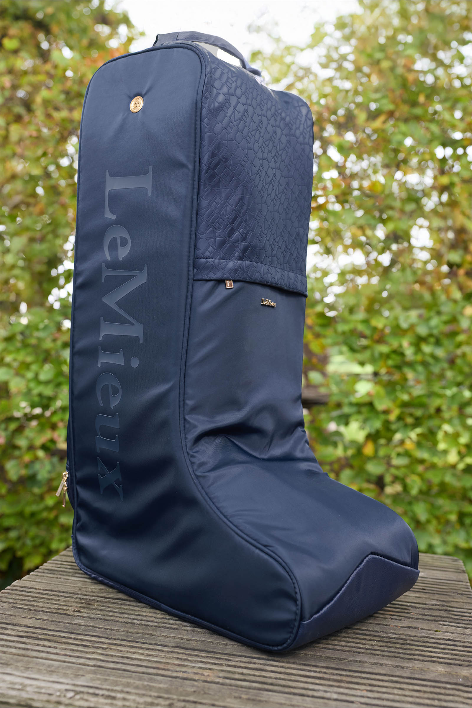 Navy LeMieux Luxe Laarzentas