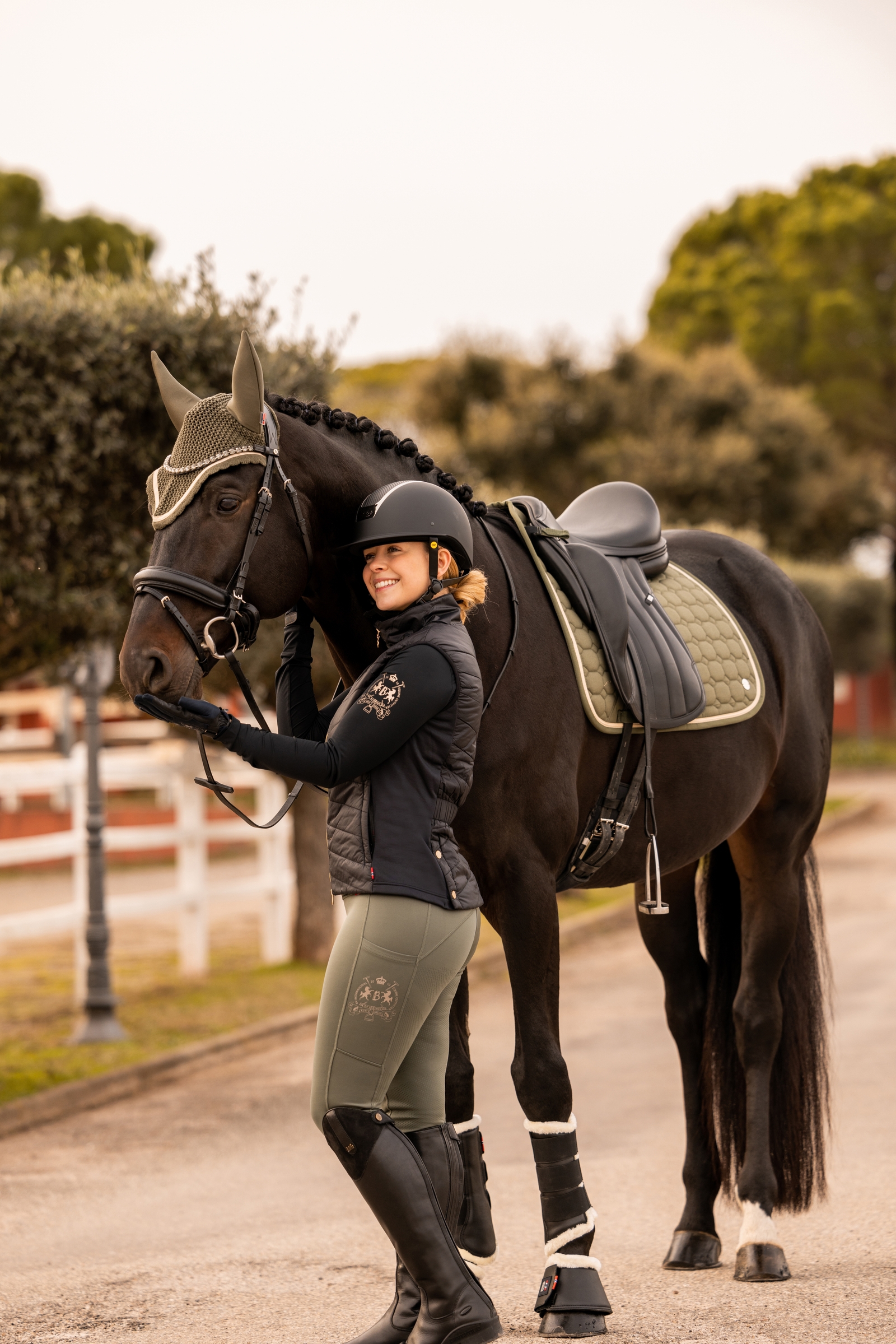 B Vertigo Caitlin rijlegging met fullseat zitvlak en hoge taille, dames