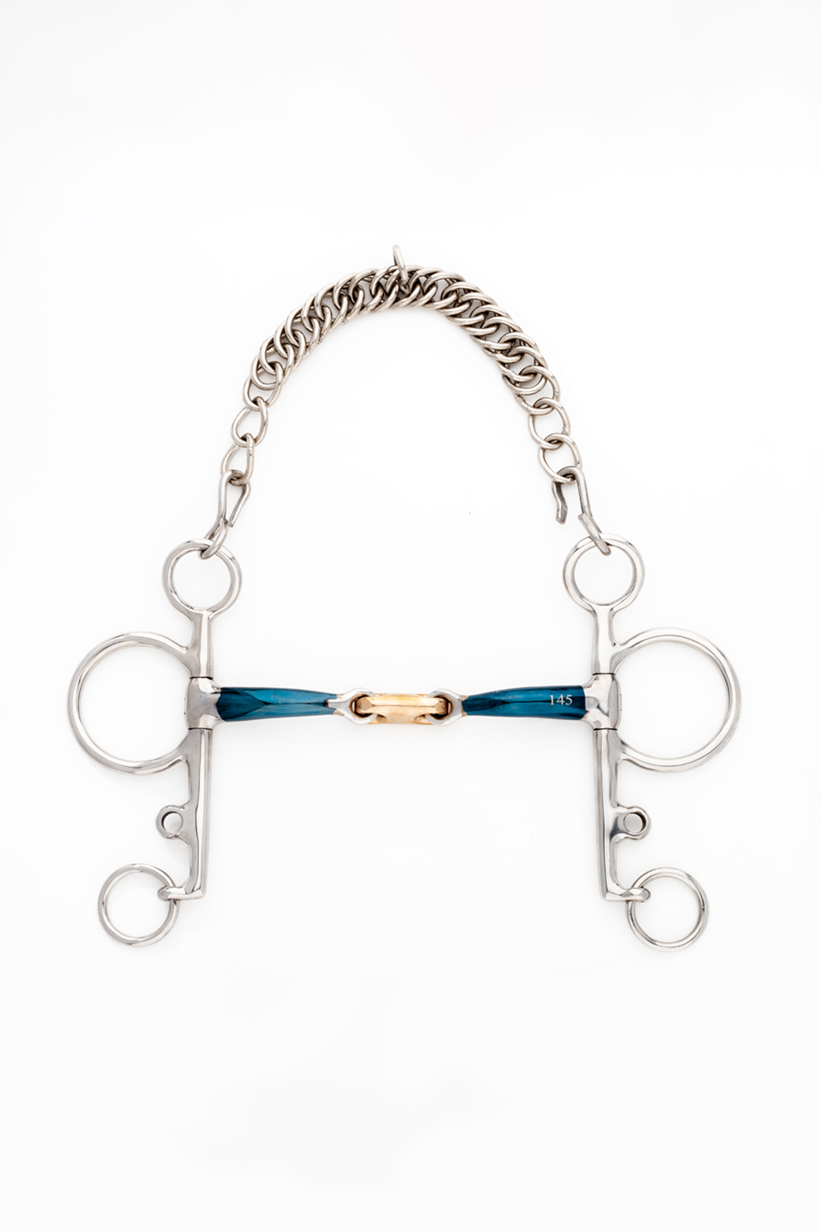 Kavalkade ergonomisch pelhambit, dubbelgebroken, lang, 14 mm