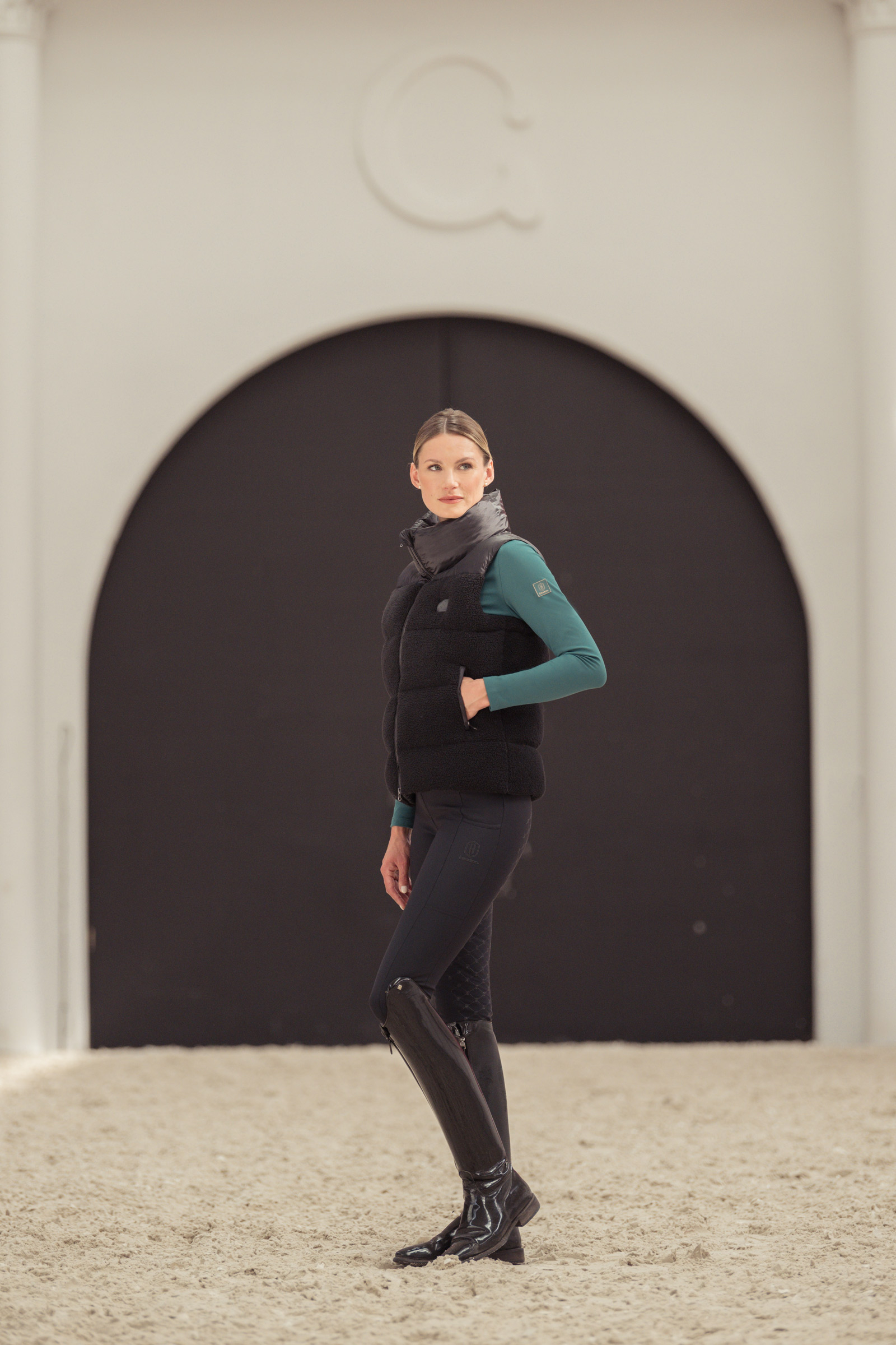 Eskadron Fanatics AW24 Gewatteerd Teddyfleece gilet