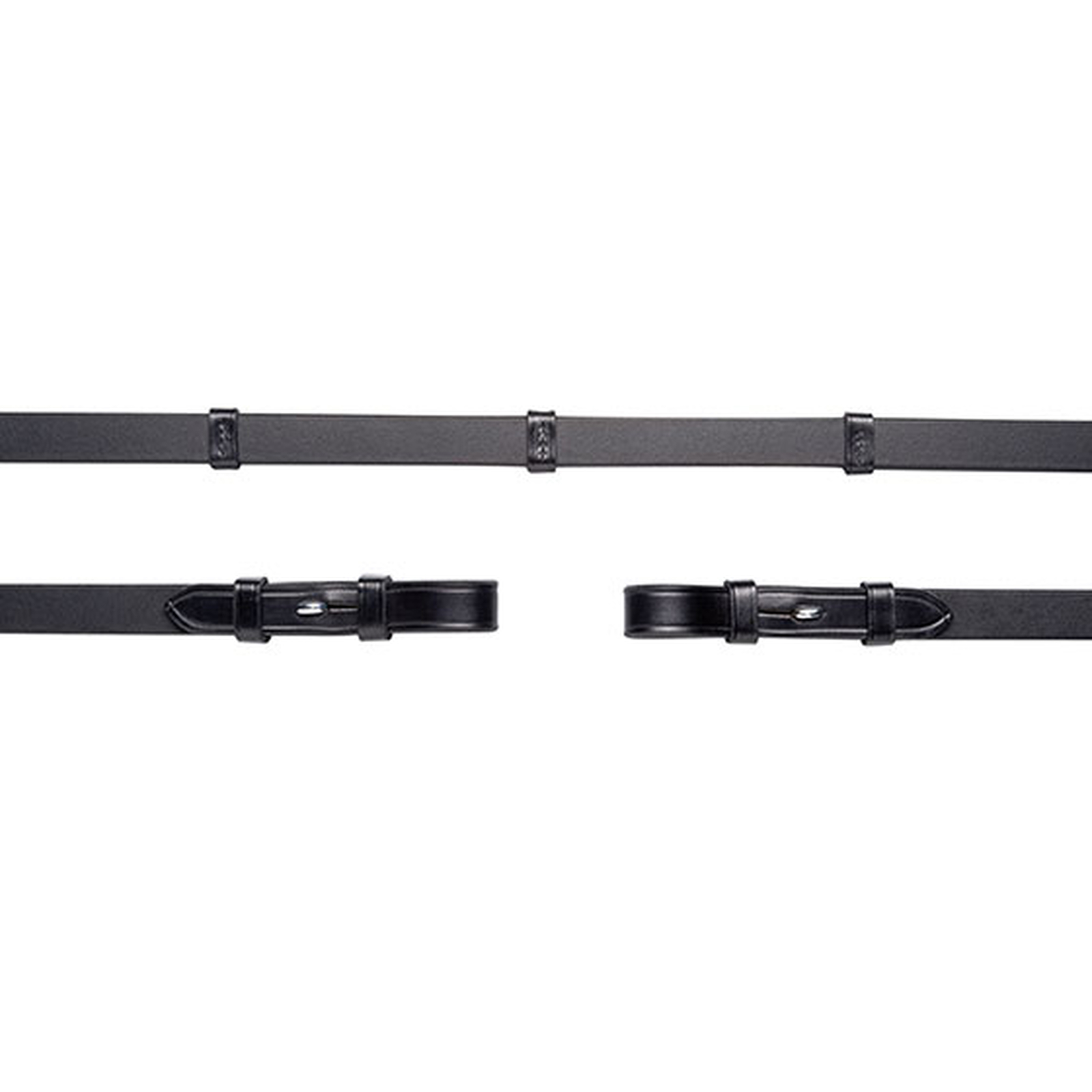 Schockem&ouml;hle Sports Leren teugels, haken, 16 mm, 5 stoppers, geen m