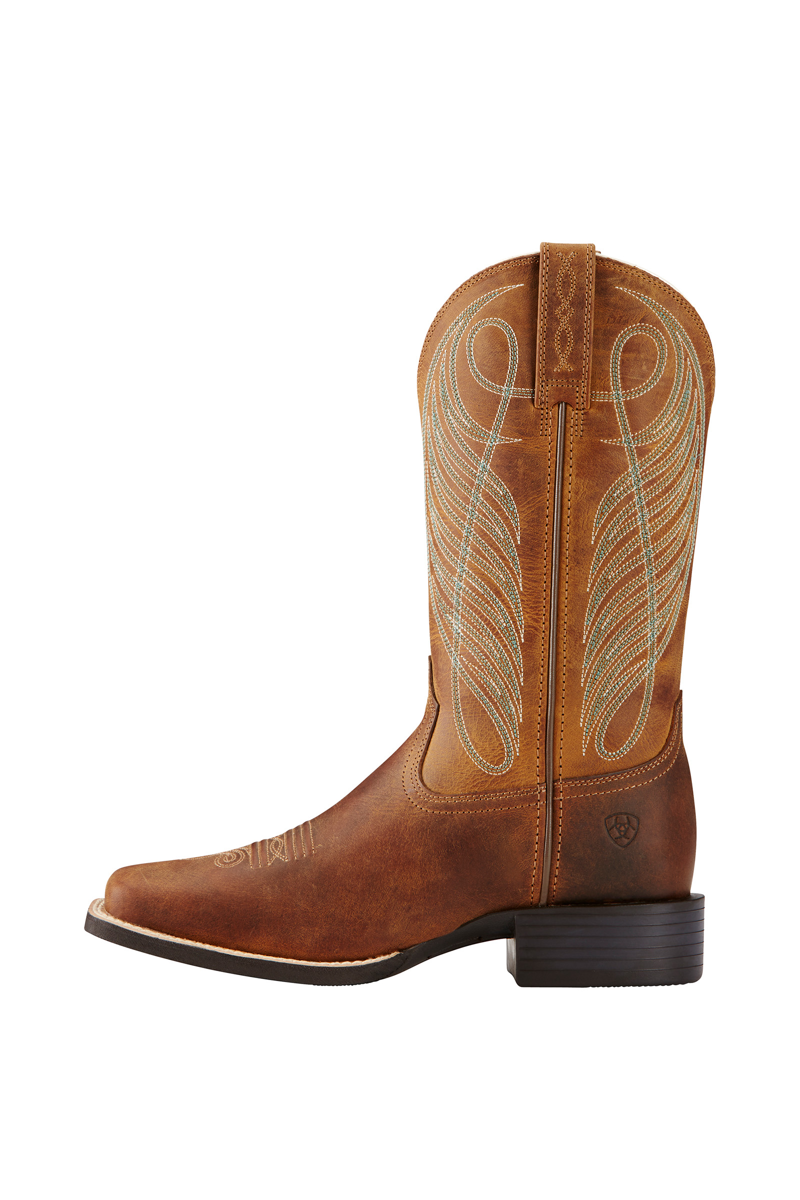 Ariat Round Up Wide Square Toe dames westernlaarzen