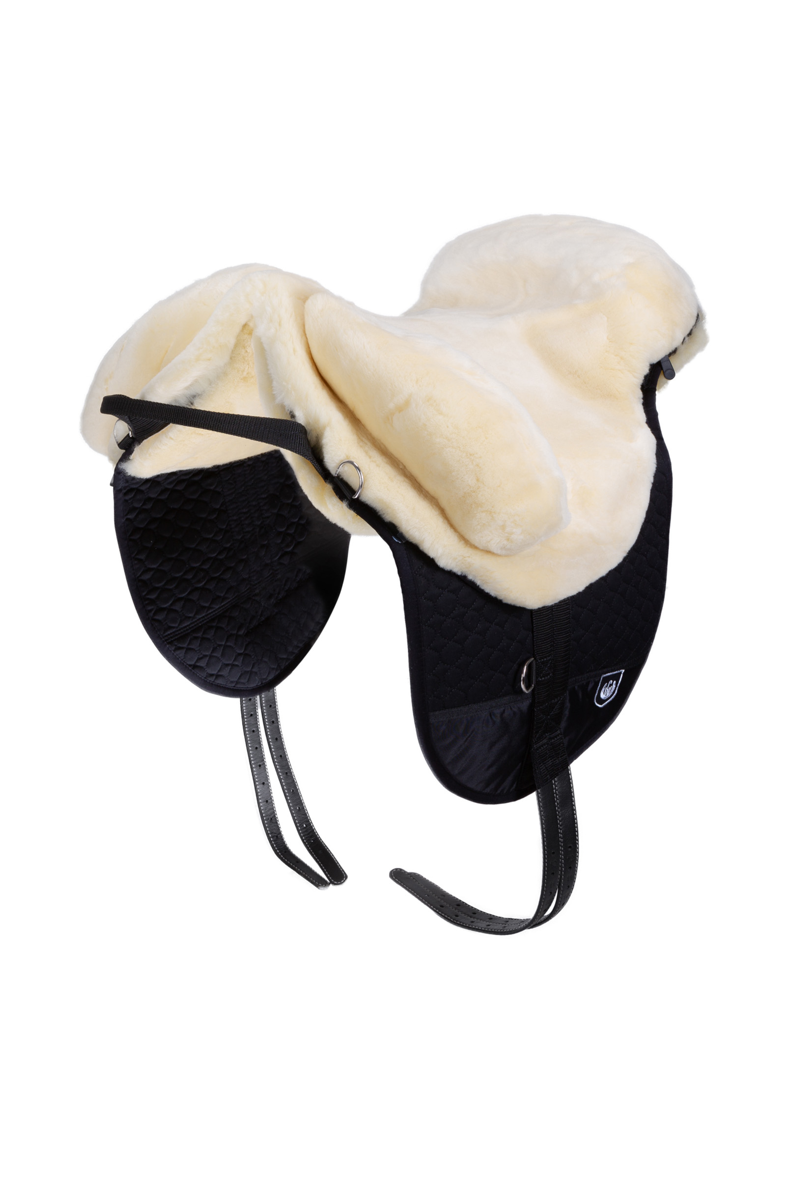 Off-White/Black Christ Premium Plus Bareback Pad