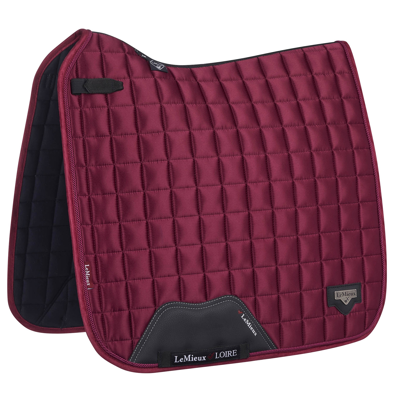 Mulberry Red LeMieux Loire Classic dressuurzadeldek