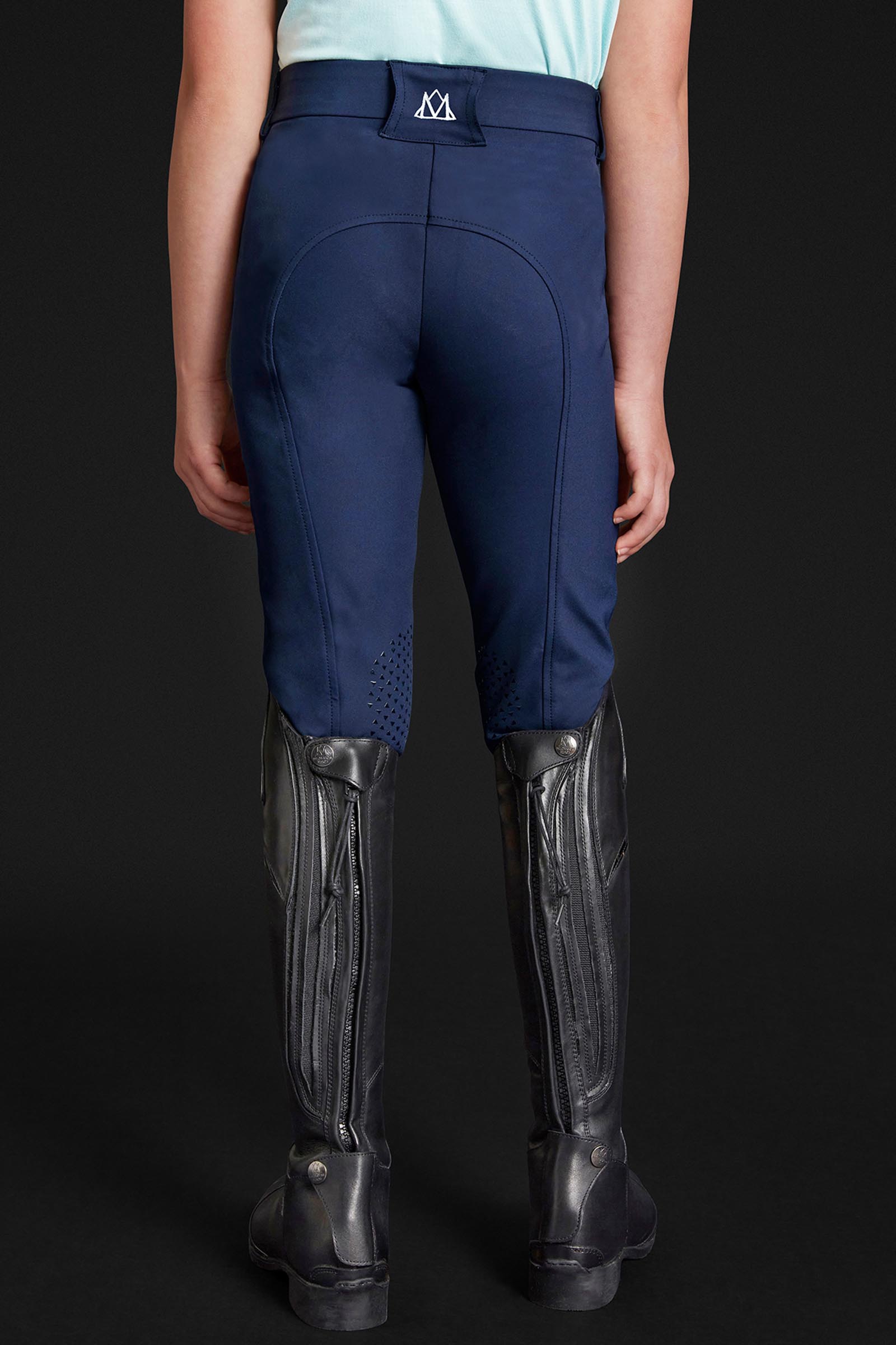 Mountain Horse Crown kinder rijbroek met kniegrip