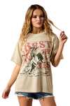 Ariat Dames Ariat Bull Rider Arched T-shirt