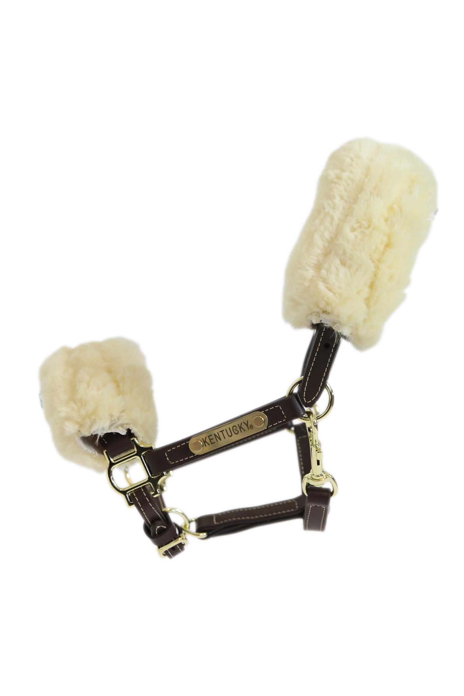 Kentucky Horsewear Leather Halter Sheepskin