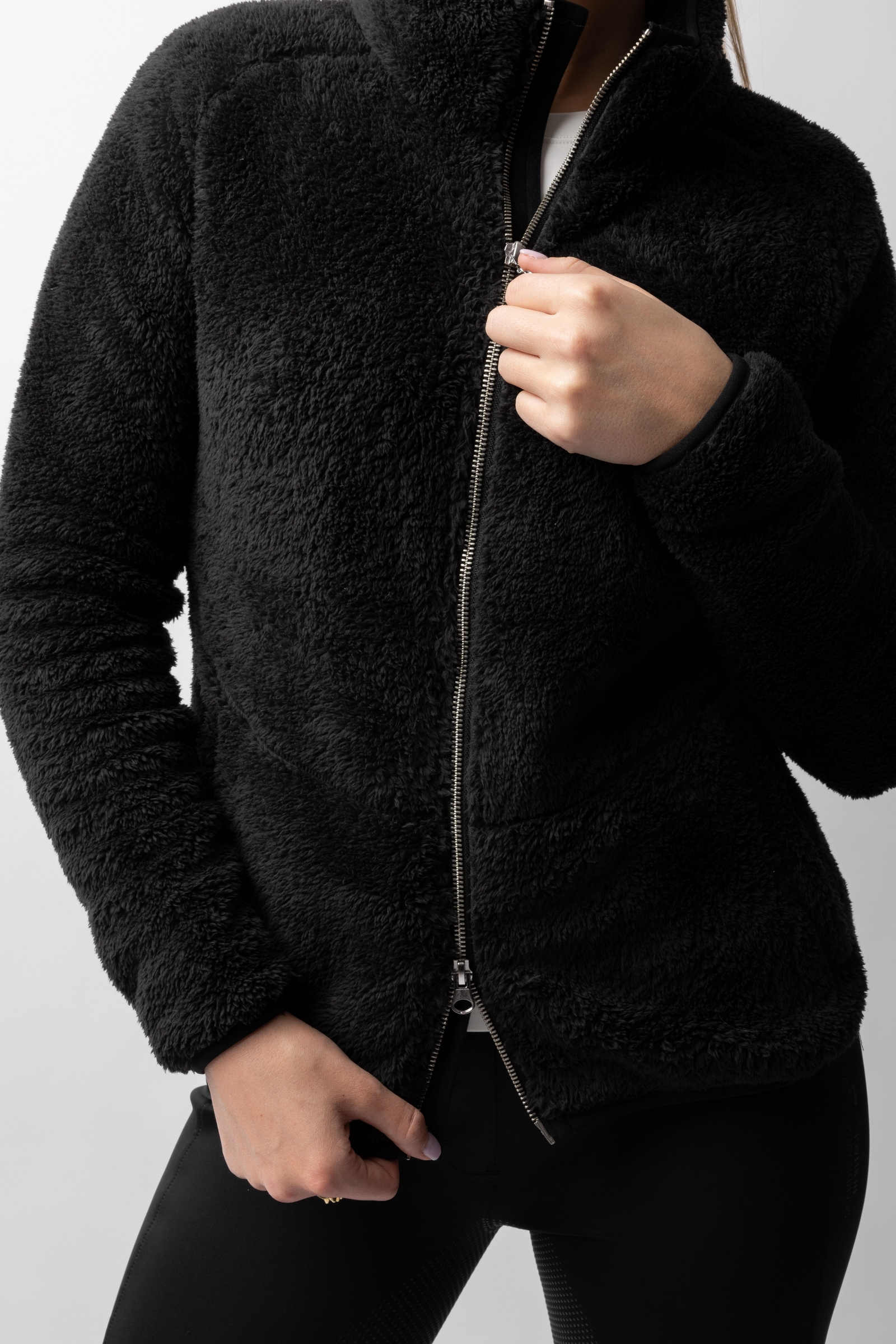 Horze Merida teddy fleecevest, dames