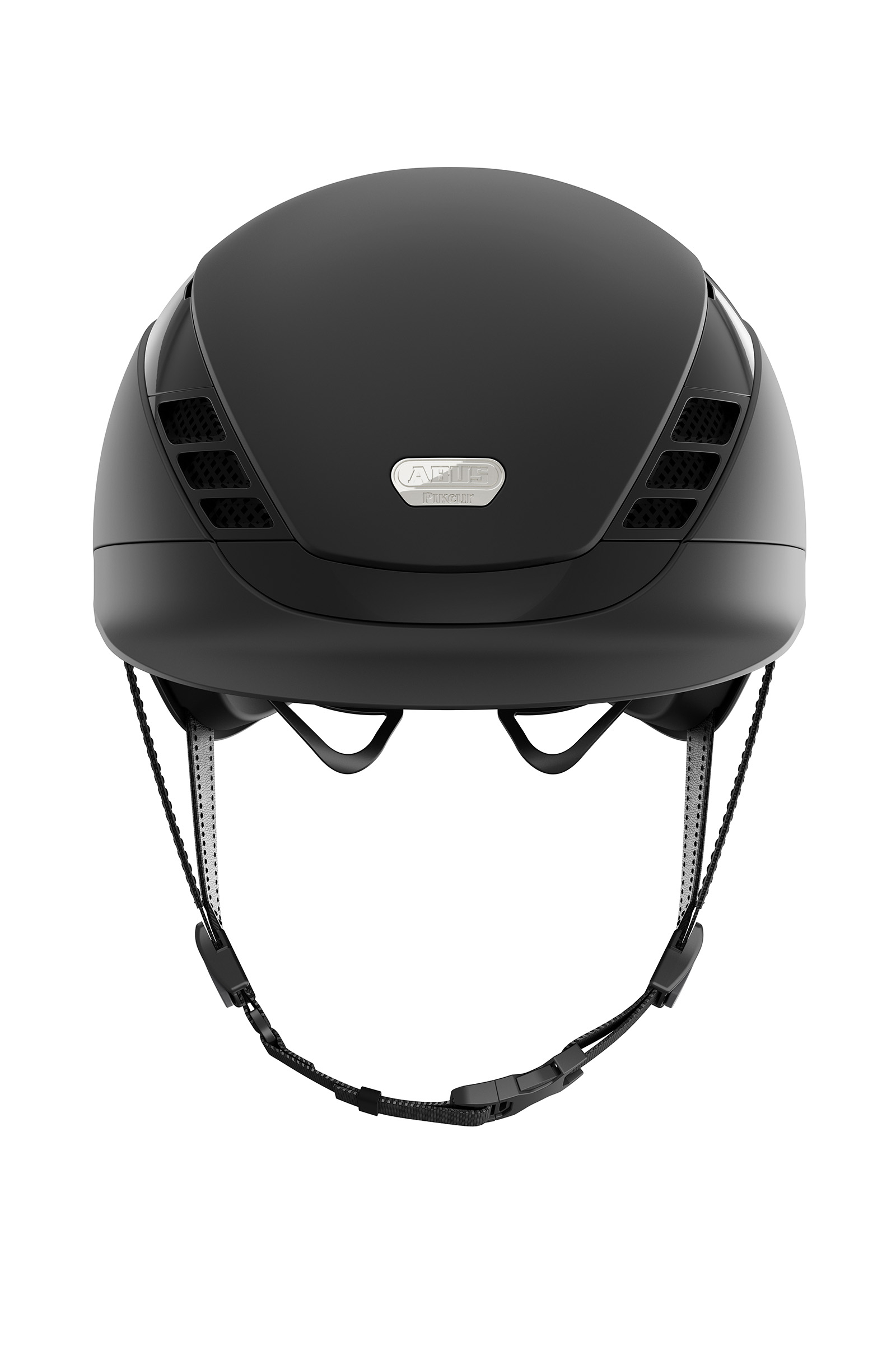 Black Abus Pikeur AirLuxe Pure Rijhelm