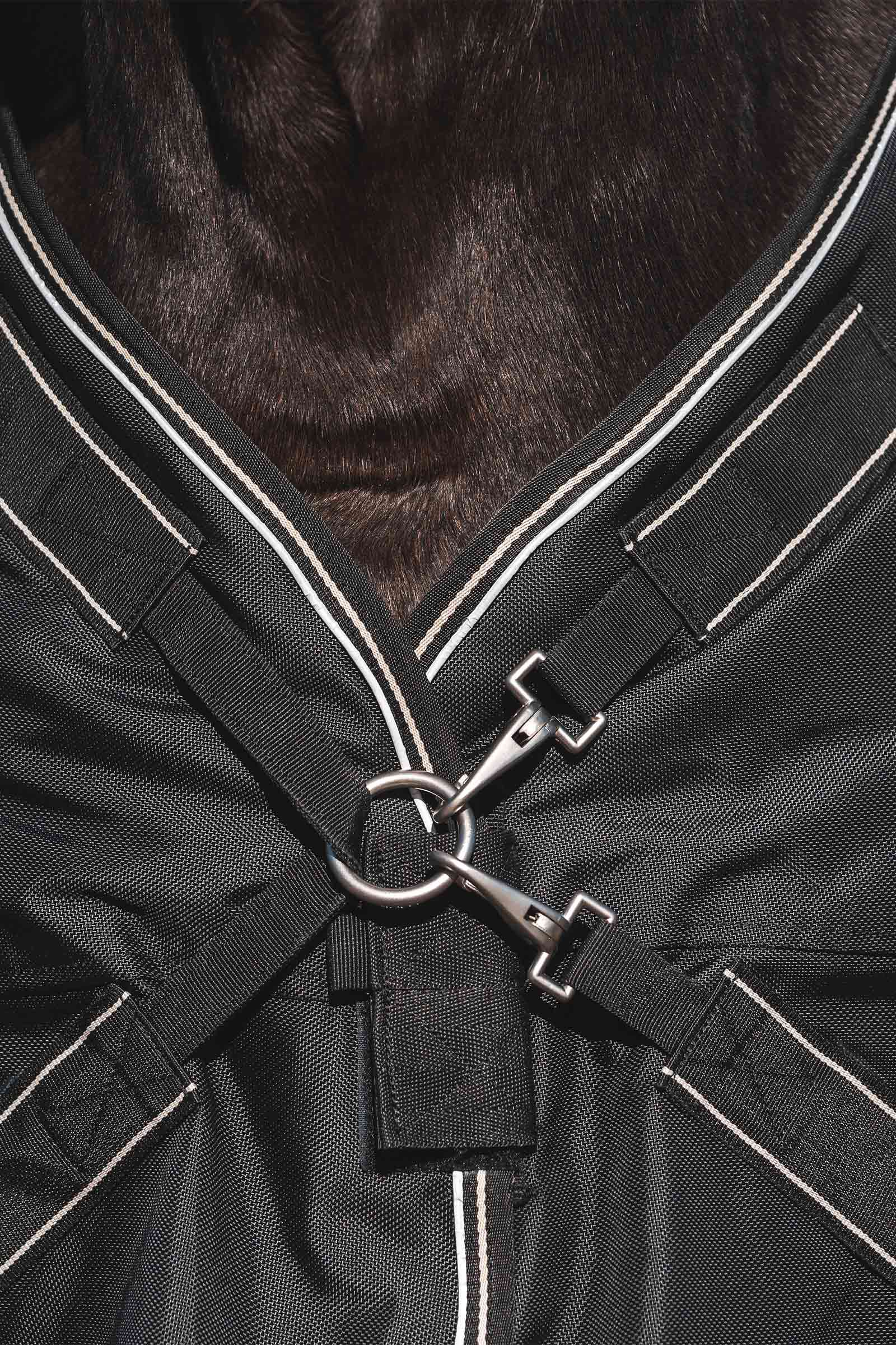 Back on Track Obsidian Outdoordeken met afneembaar halsstuk, 150g