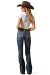 Ariat Whipstitch R.E.A.L. Dames mid-rise stretch bootcut jeans